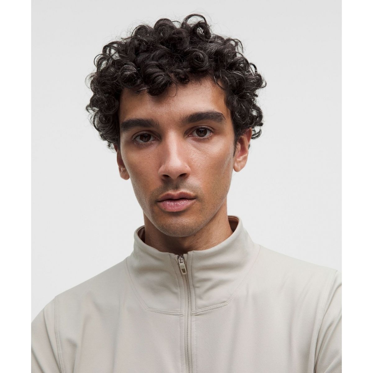 룰루레몬(LULULEMON) Rulu 플리스 하프집 롱슬리브 셔츠  GREH