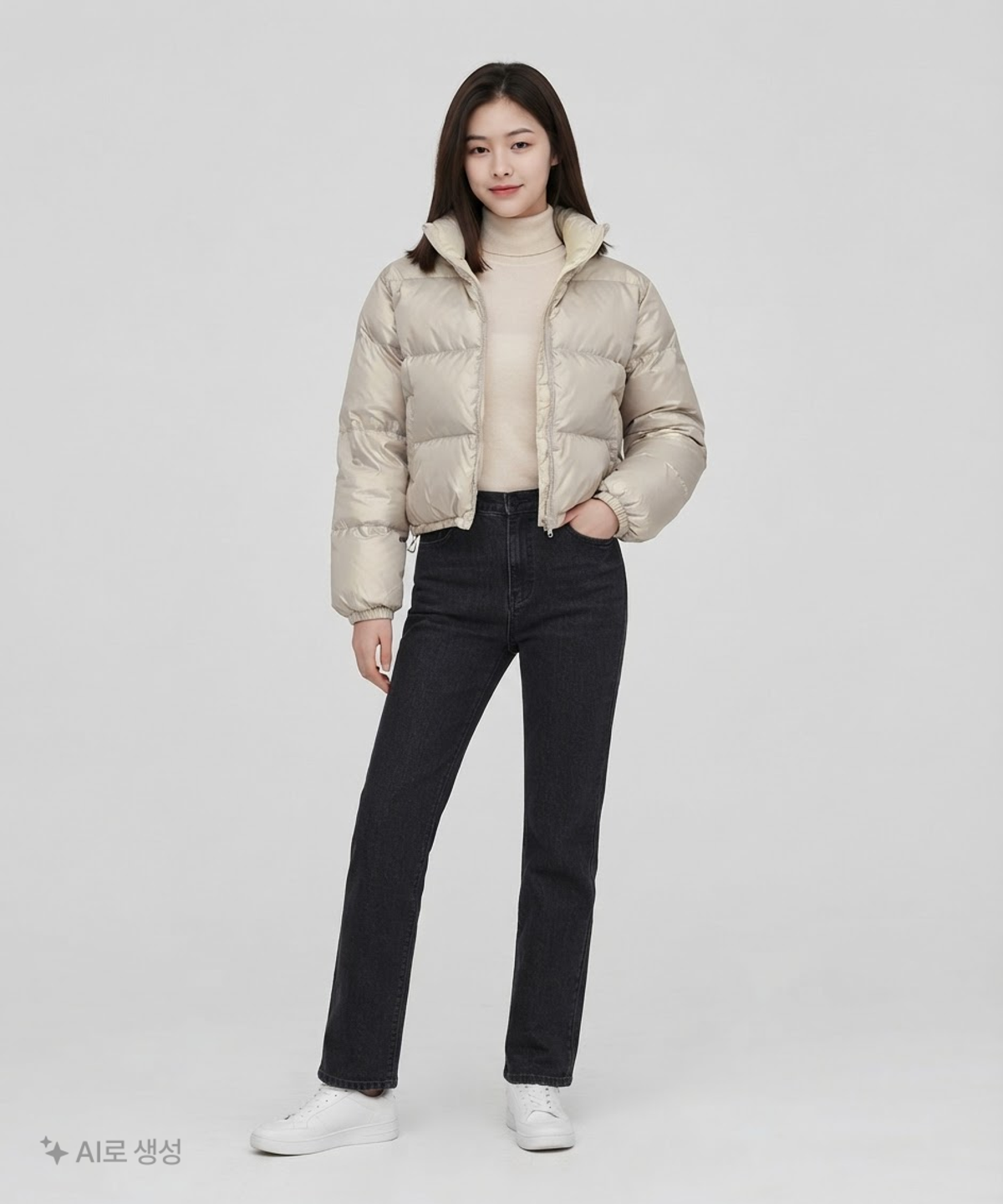 비터셀즈(BITTERCELLS) 숏 패딩/숏 헤비 아우터 XS