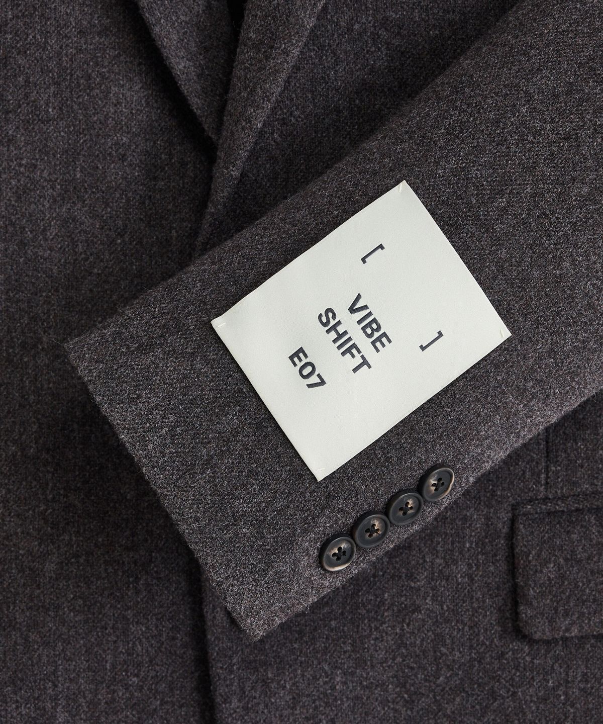 에스티코(STCO) VIBE SHIFT 택스처드 울블렌드 블레이저_브라운 (릴렉스핏)_SEJXD05NSH