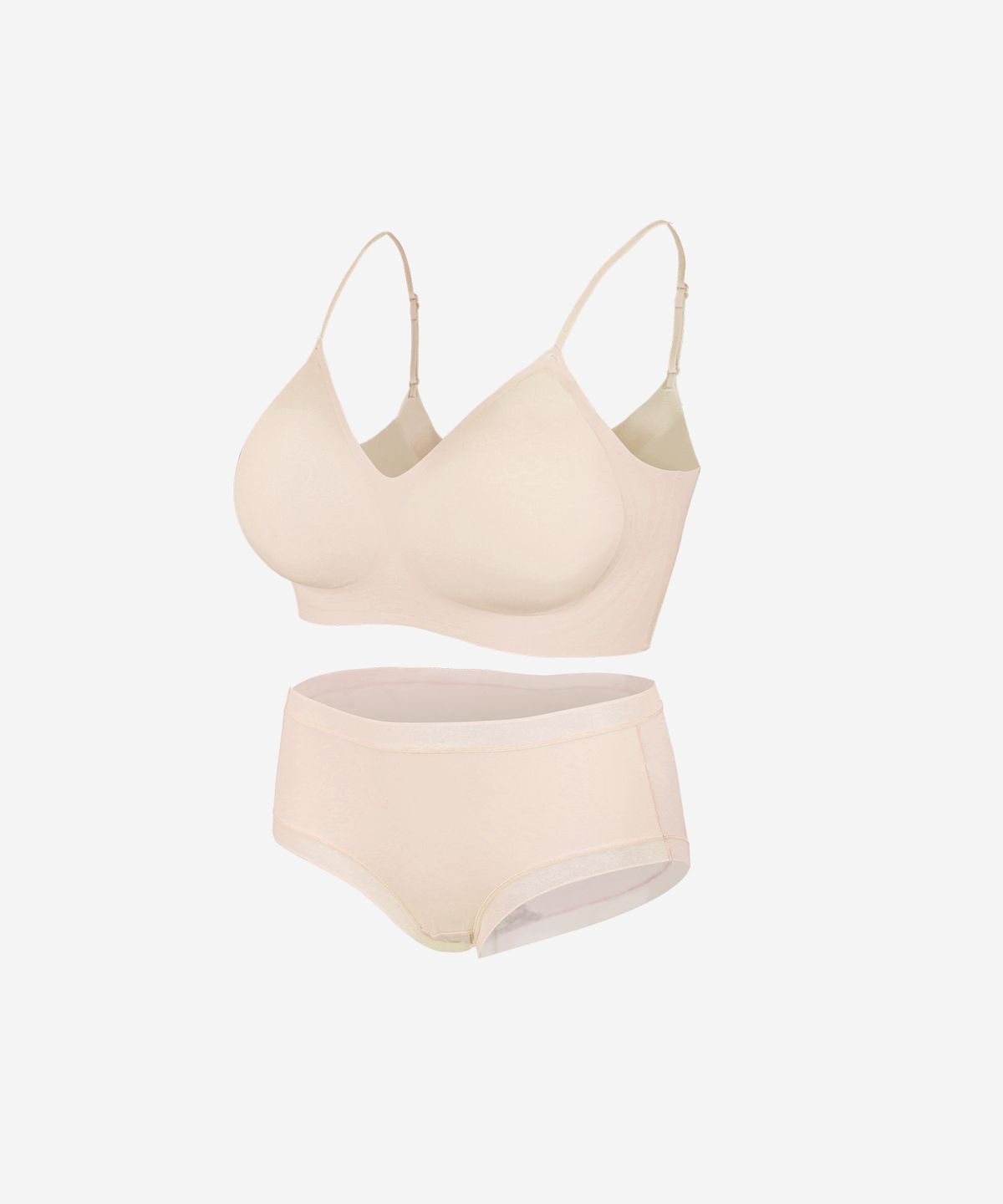 크라시앙(CRASSIANG) [2PACK] 3cm 얇은끈 볼륨핏 브라 세트