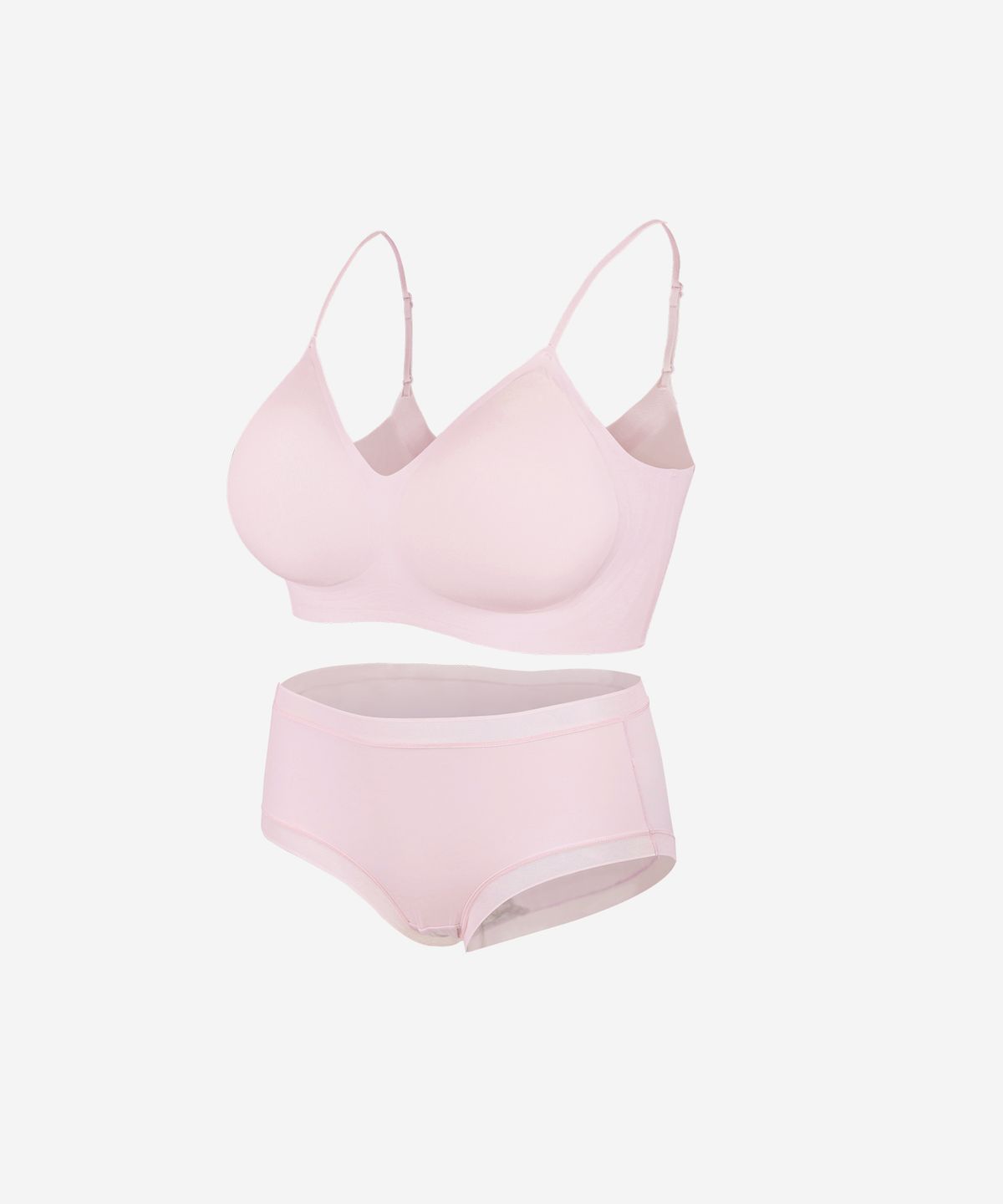 크라시앙(CRASSIANG) [2PACK] 3cm 얇은끈 볼륨핏 브라 세트