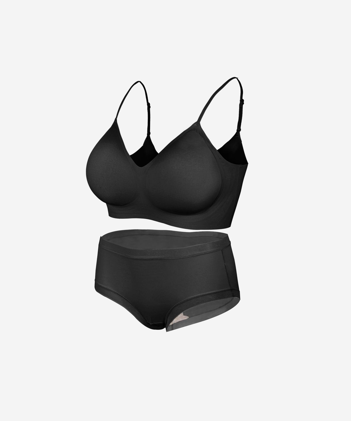크라시앙(CRASSIANG) [2PACK] 3cm 얇은끈 볼륨핏 브라 세트