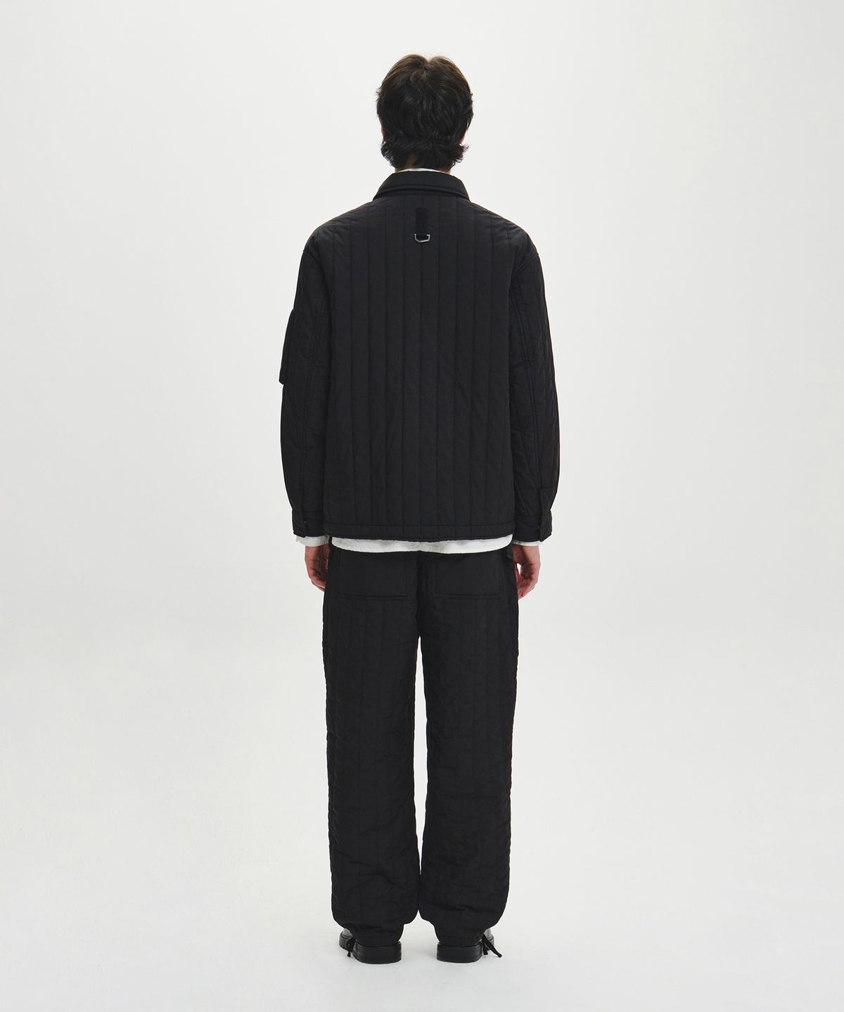 힐리먼트(HELEMENT) 테크 웜 패딩 셔켓 (BLACK)
