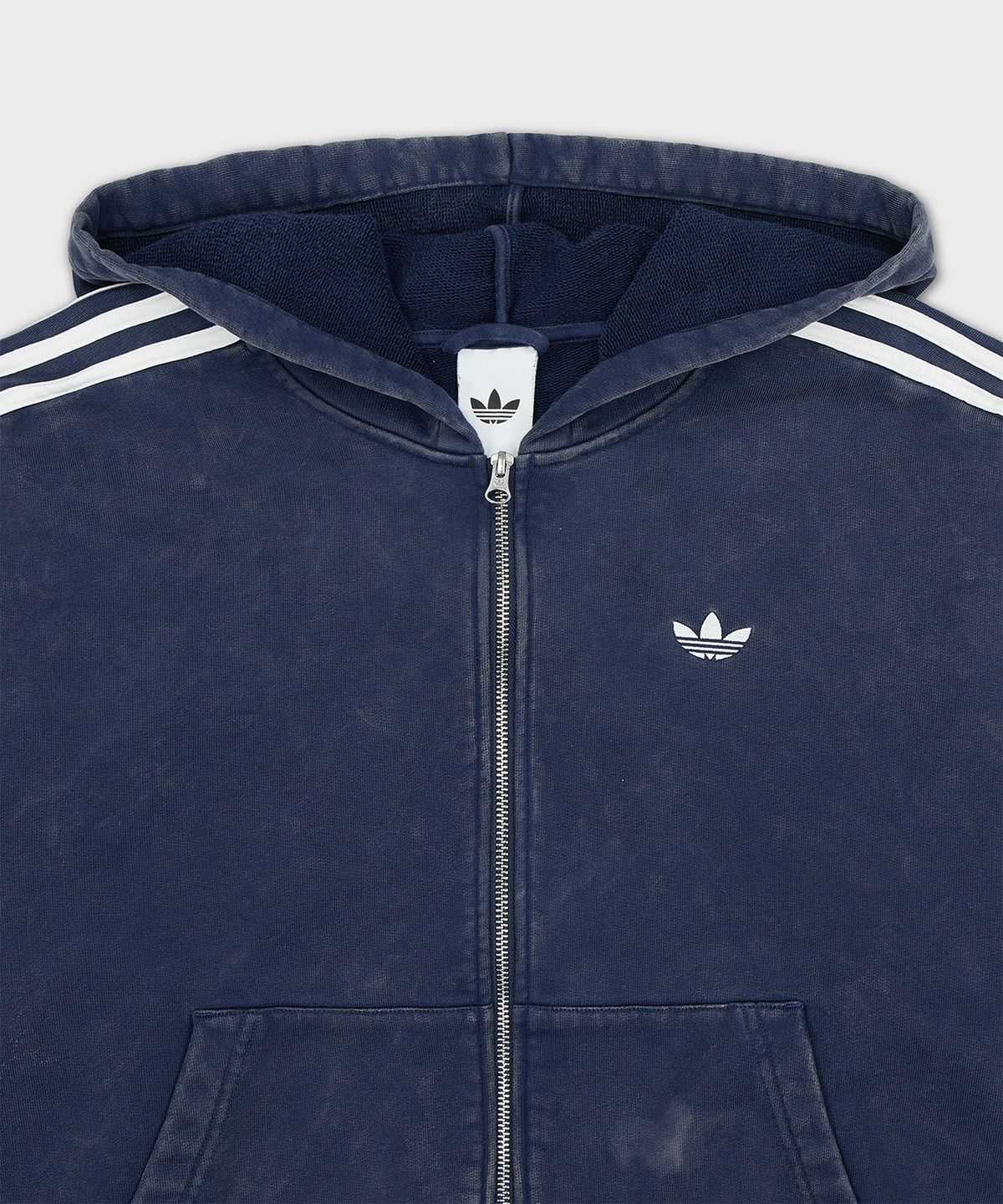 아디다스(ADIDAS) 워시드 후드 집업 - 나이트인디고 / LC8292