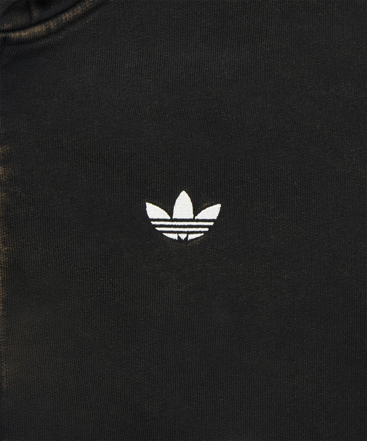 아디다스(ADIDAS) 워시드 후드 집업 - 블랙 / LC8286