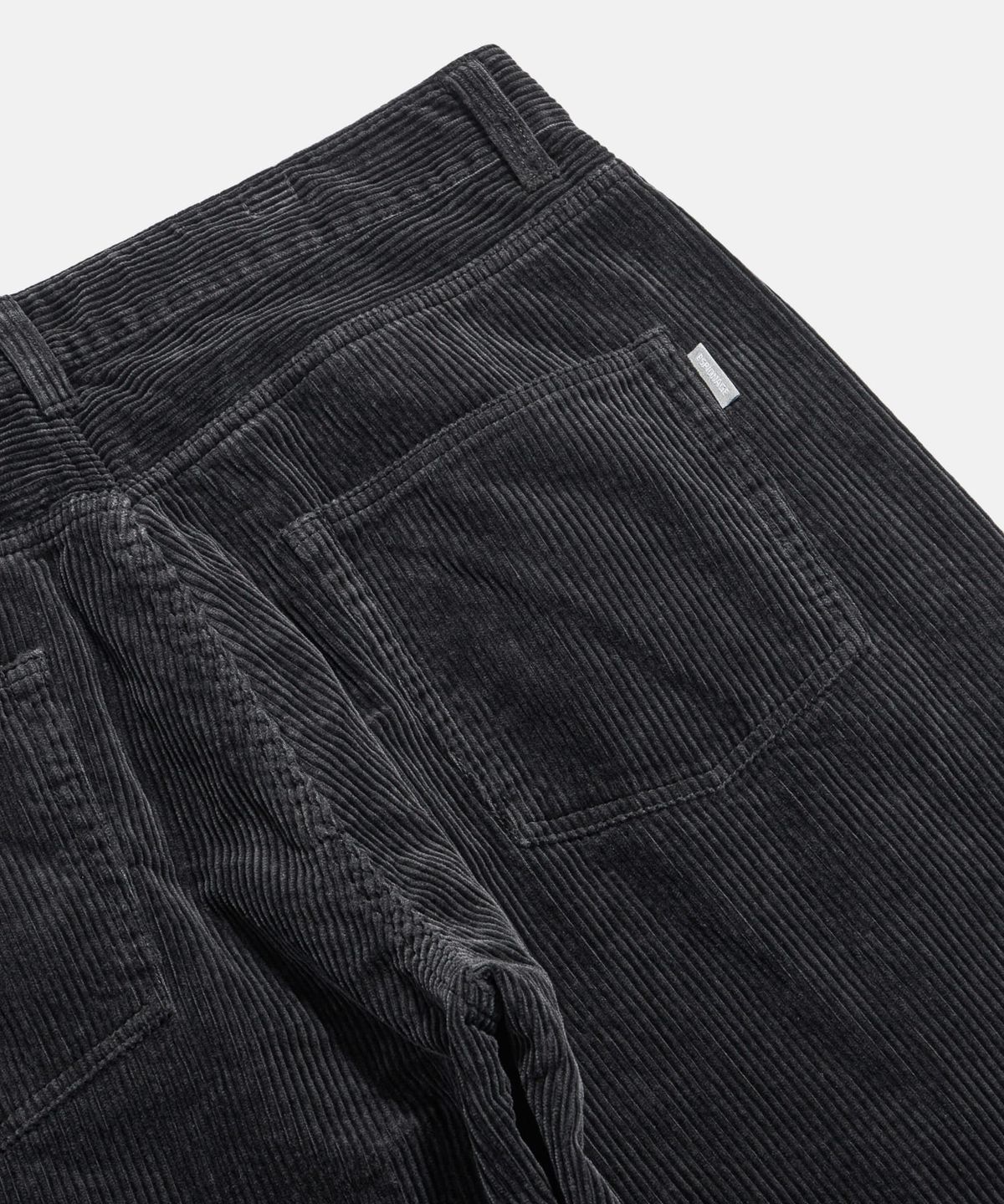 에스피오나지(ESPIONAGE) Vintage Corduroy 5Pocket Pants Washed Charcoal