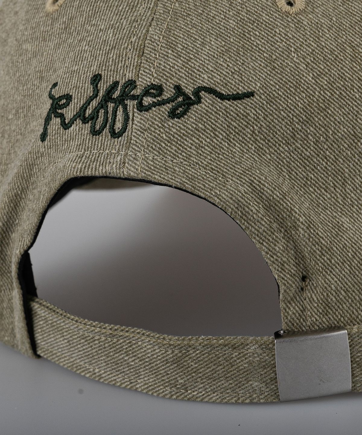 키페(KIFFER) Flemme long drippy Ball cap-khaki