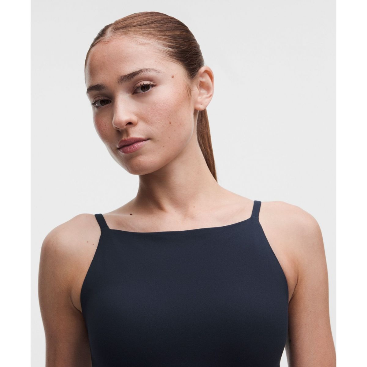 룰루레몬(LULULEMON) 포커서 하이넥 브라 *라이트 서포트, A B컵  TRNV