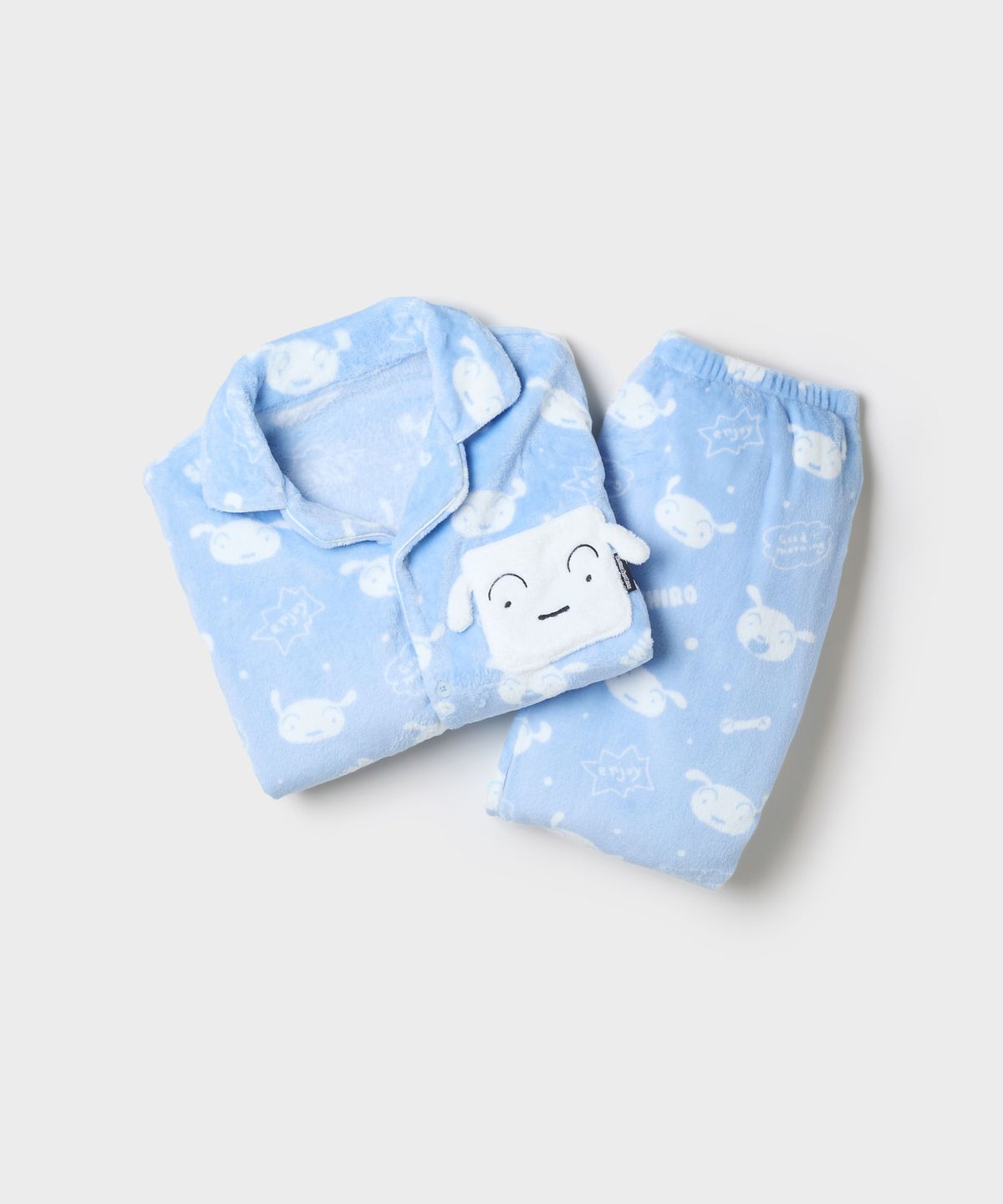 스파오(SPAO) [짱구] 수면 파자마(Light Blue)_SPPPG4VU04