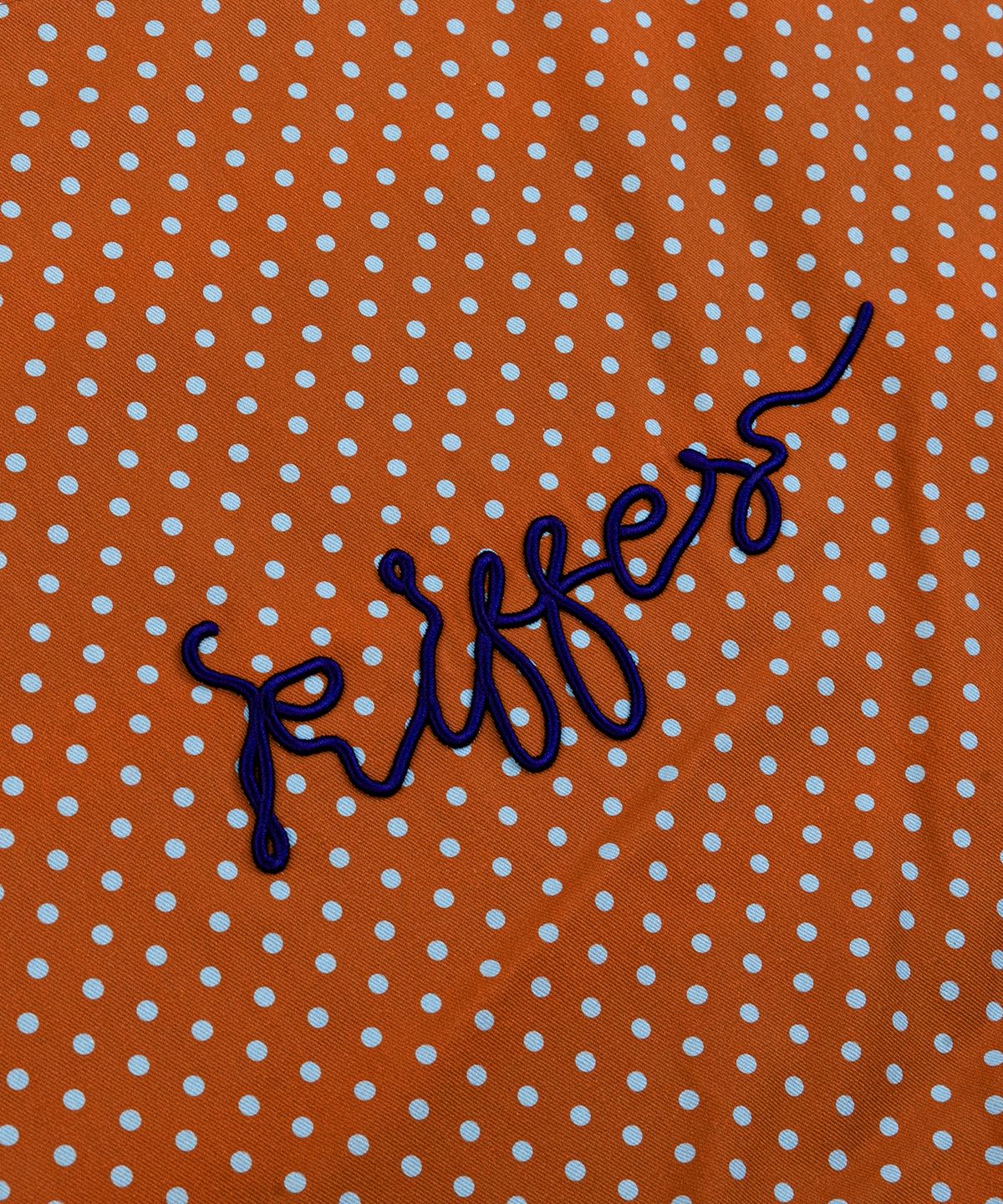 키페(KIFFER) Logo Embroidered Dot Eco bag-brick