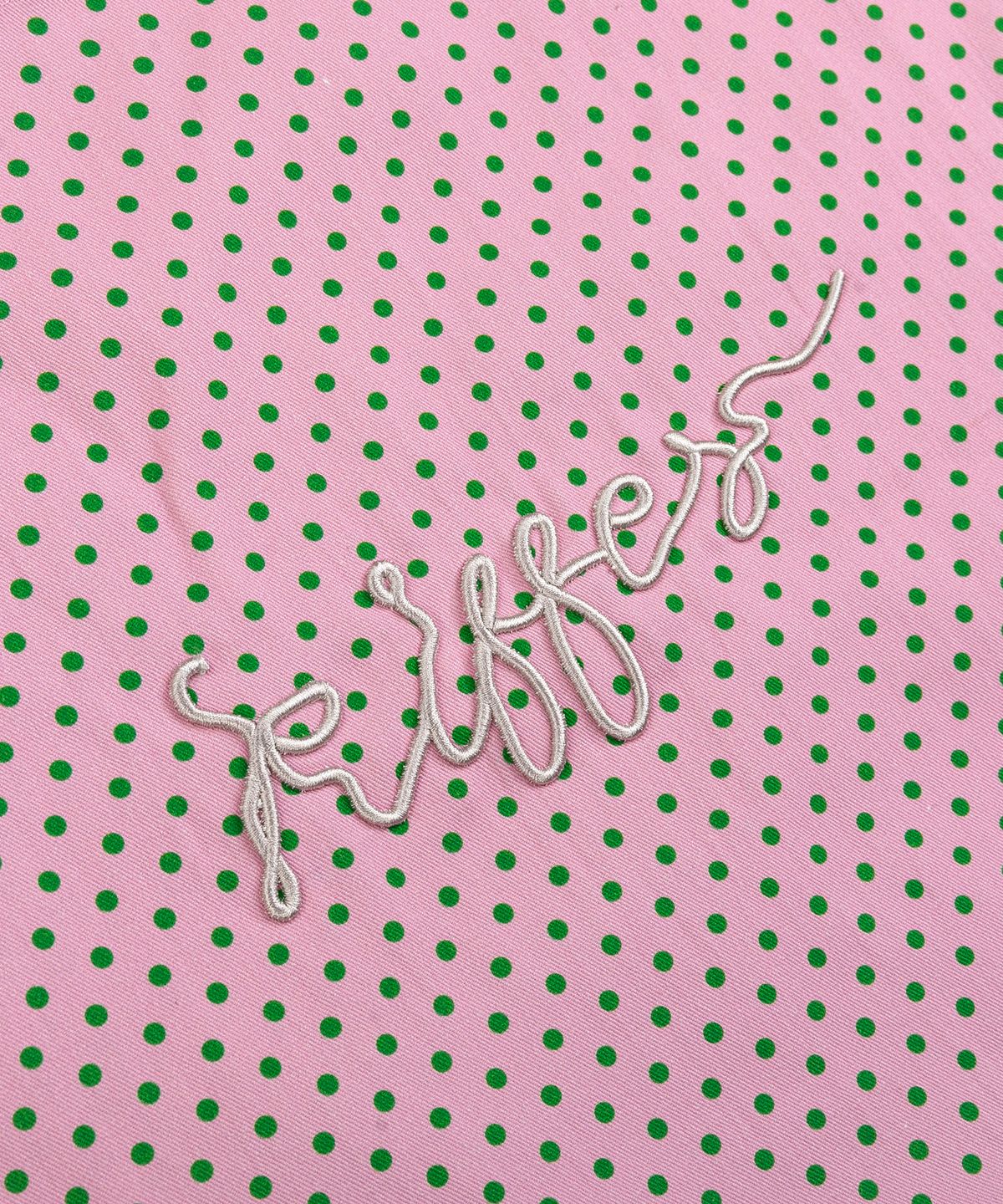 키페(KIFFER) Logo Embroidered Dot Eco bag-pink