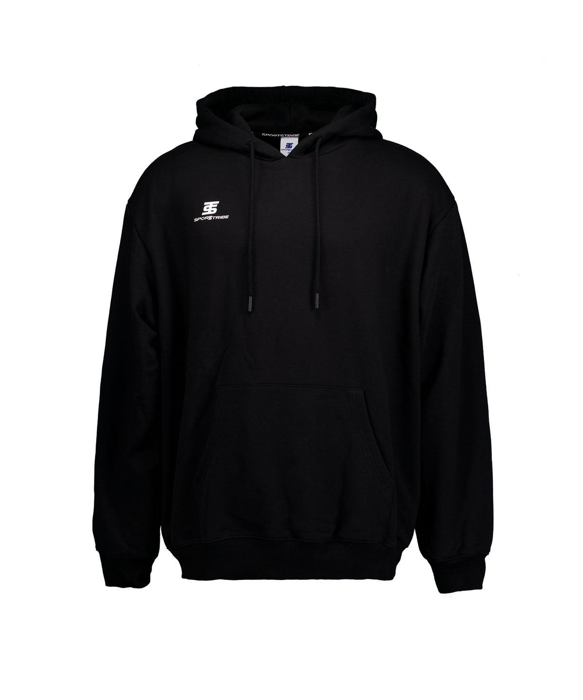 스포츠트라이브(SPORTSTRIBE) ST 오버스트릿 후드티셔츠 BK