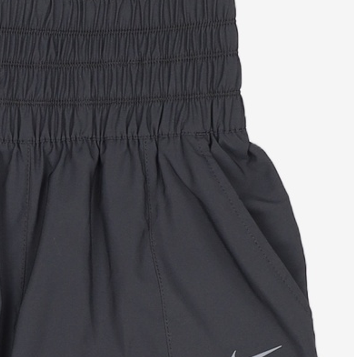 나이키(NIKE) 드라이 핏 원 울트라 하이웨이스트 팬츠 W - 블랙:화이트 / FB5019-010 25-26