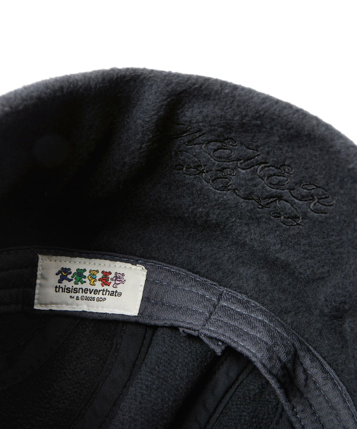 디스이즈네버댓(THISISNEVERTHAT) GD Polar Fleece Earflap Cap Dusty Navy
