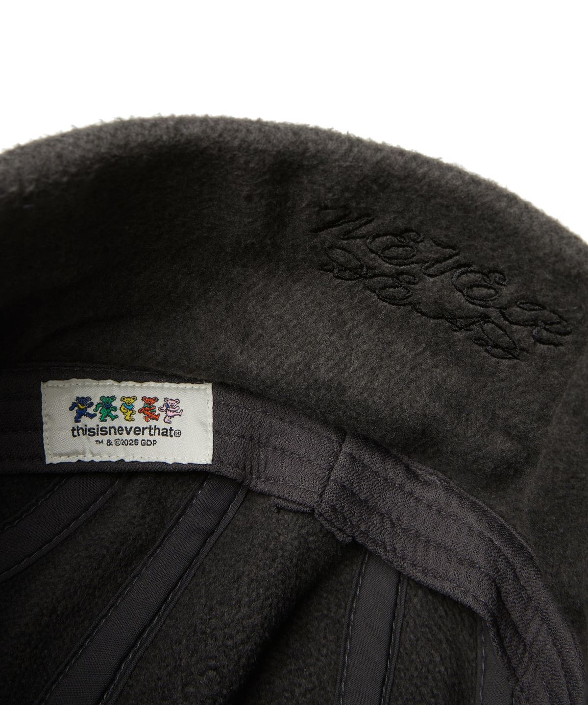 디스이즈네버댓(THISISNEVERTHAT) GD Polar Fleece Earflap Cap Dark Brown