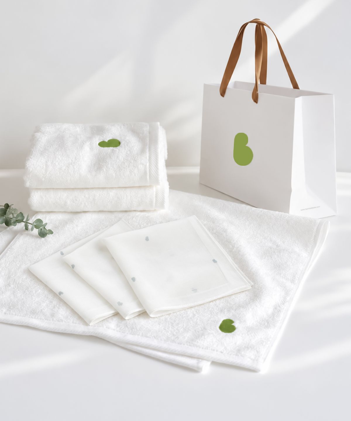 밤부베베(BAMBOOBEBE) [GIFT] 밤부 베이비 타월 세트