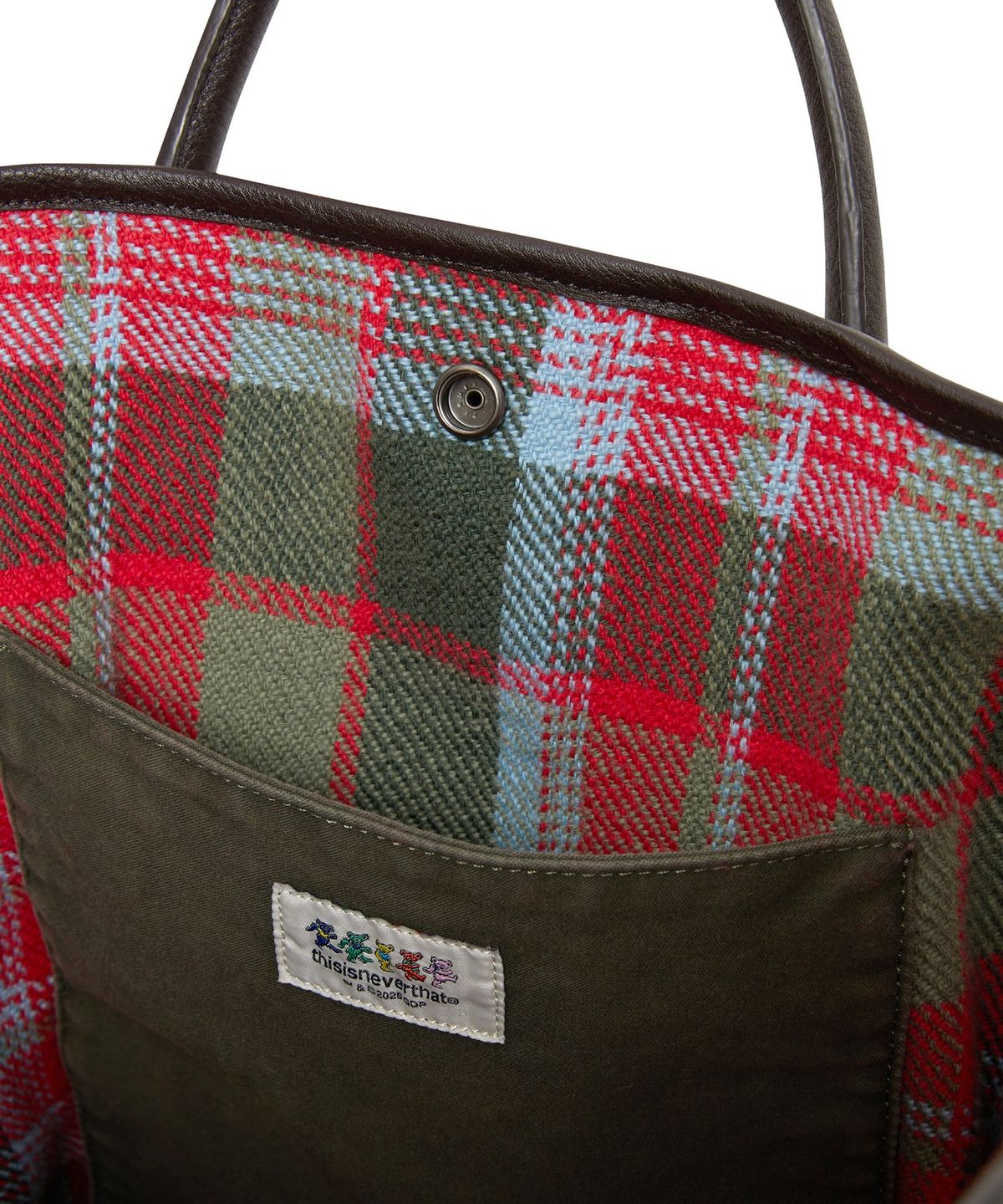 디스이즈네버댓(THISISNEVERTHAT) GD Iconography Tote Olive