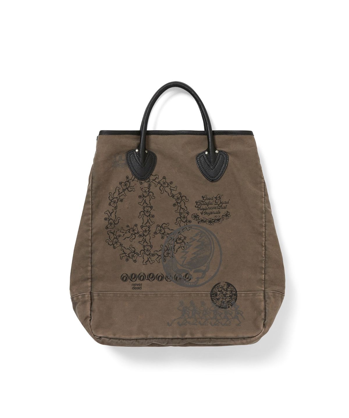 디스이즈네버댓(THISISNEVERTHAT) GD Iconography Tote Mud