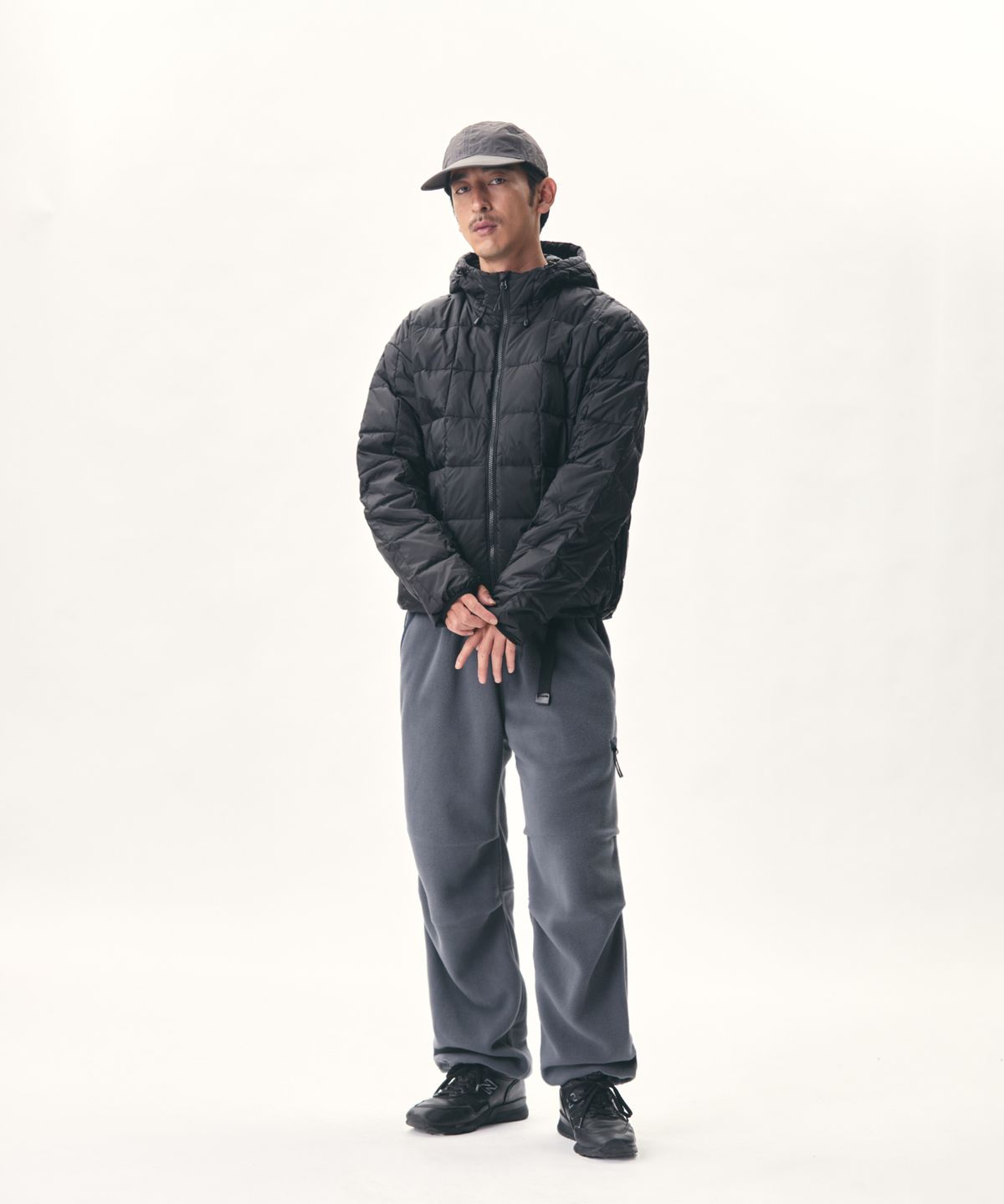 에스피오나지(ESPIONAGE) Expl. Utility Fleece Pants Charcoal Navy