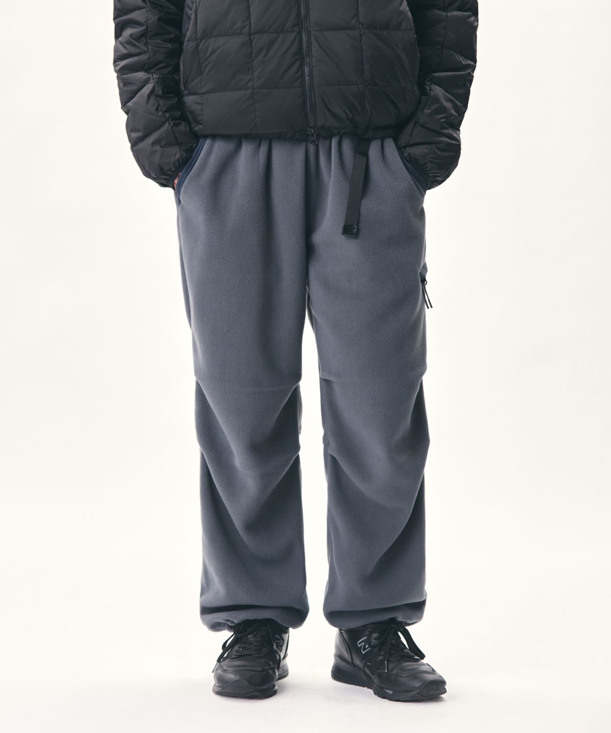 에스피오나지(ESPIONAGE) Expl. Utility Fleece Pants Charcoal Navy