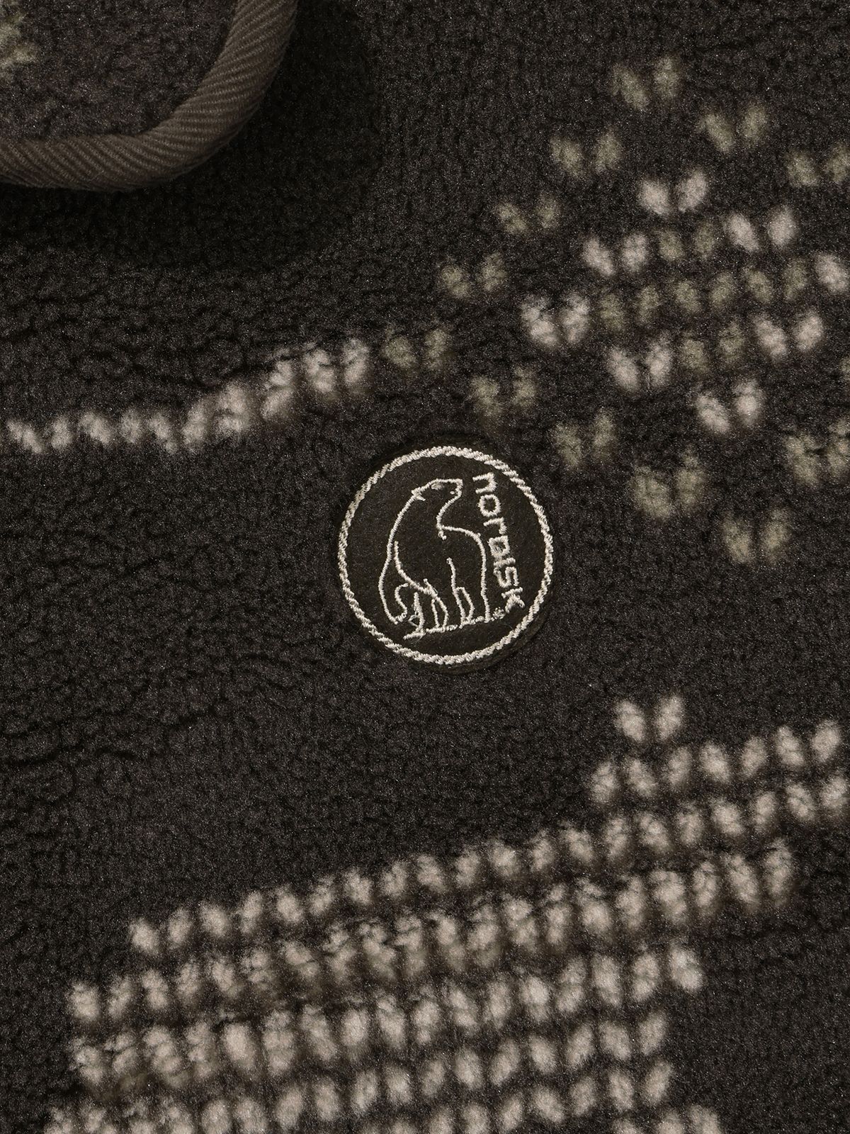 노르디스크(NORDISK) 휘게 노르딕패턴 플리스 자켓 - W_Dark Brown