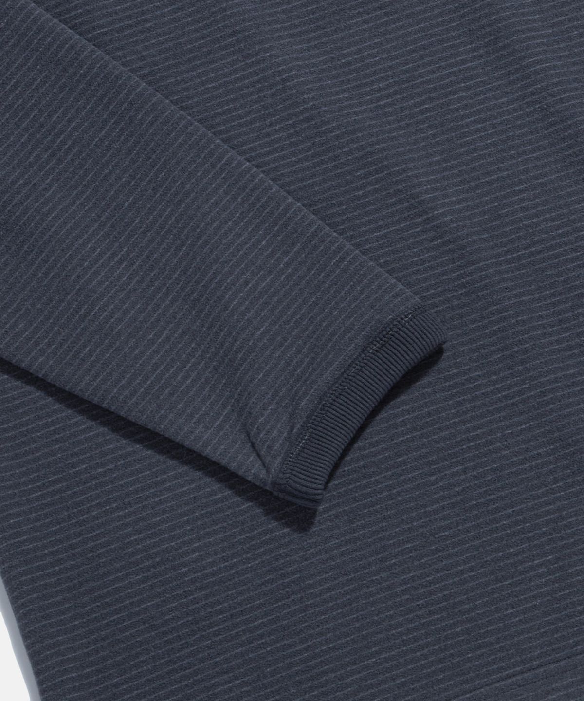 에스피오나지(ESPIONAGE) Stripe Fleece L/S Tee Navy