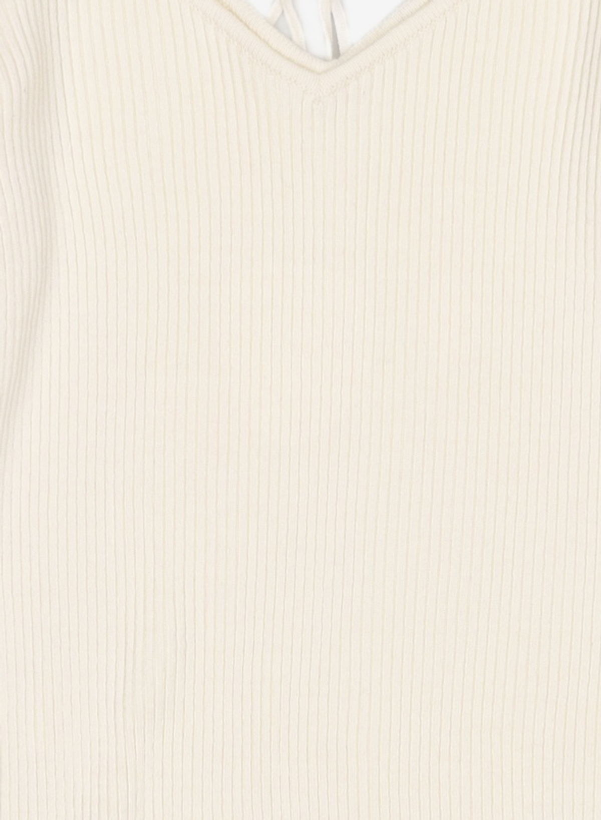 다이애그널(DIAGONAL) V NECK STRAP KNIT (ivory) XS