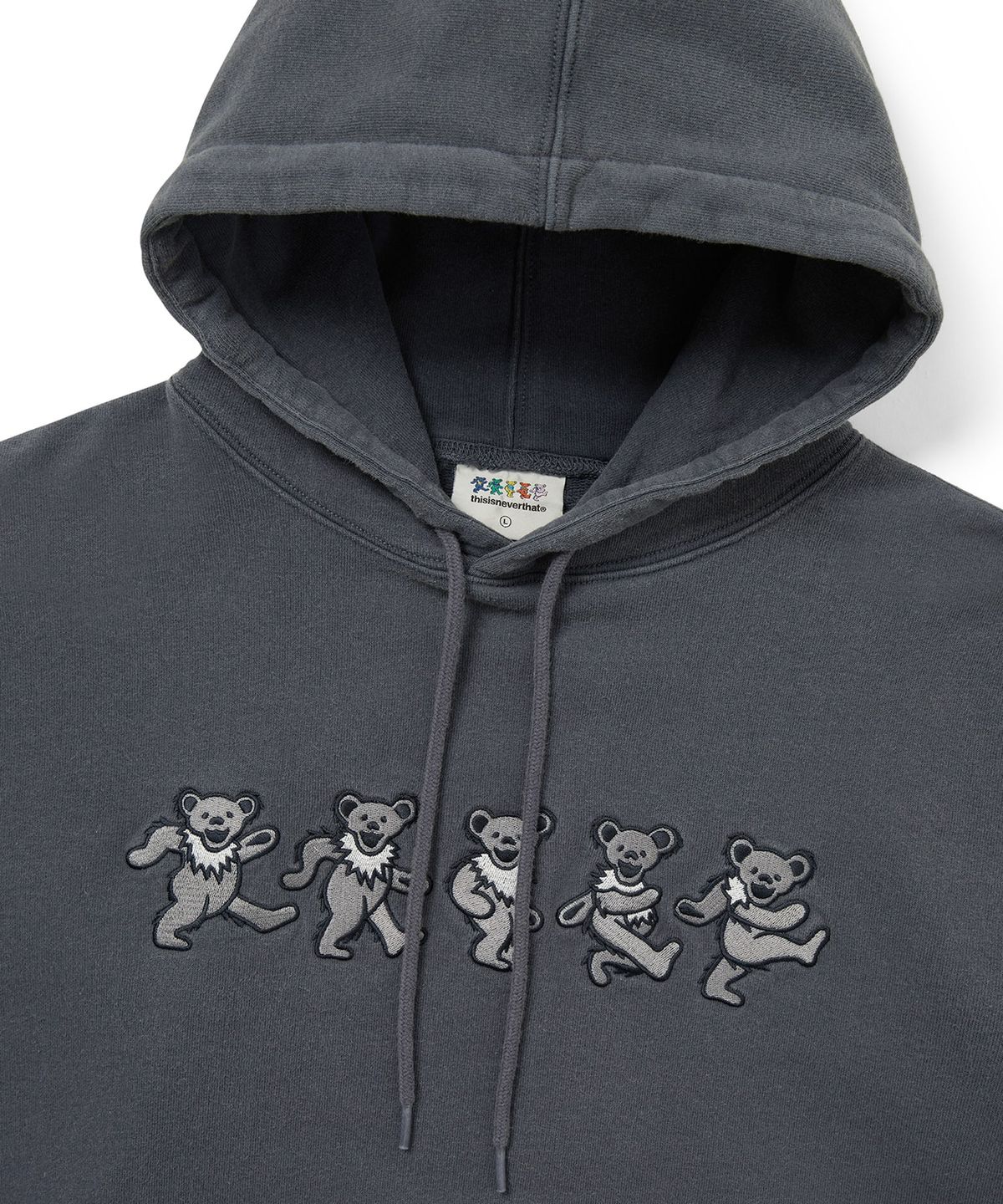 디스이즈네버댓(THISISNEVERTHAT) GD Dancing Bears Hoodie Dusty Navy