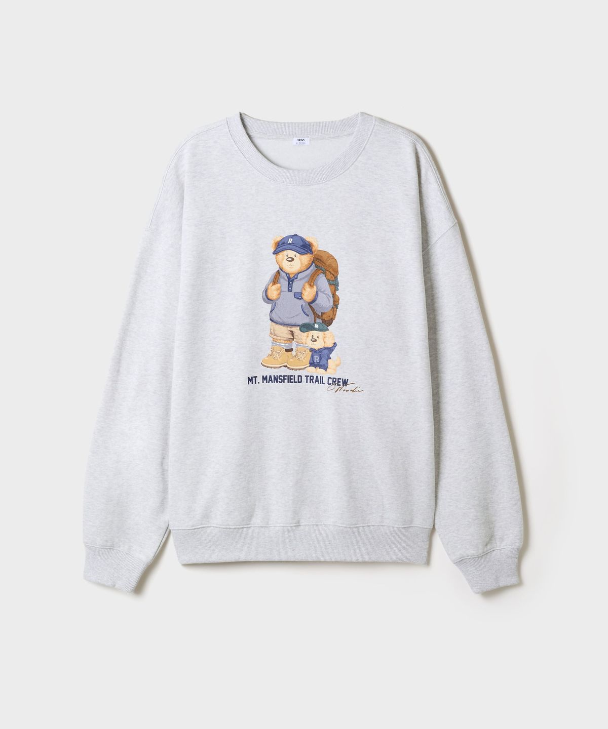 스파오(SPAO) (우디) 스웨트 셔츠 (기모)_SPMNG4TC72