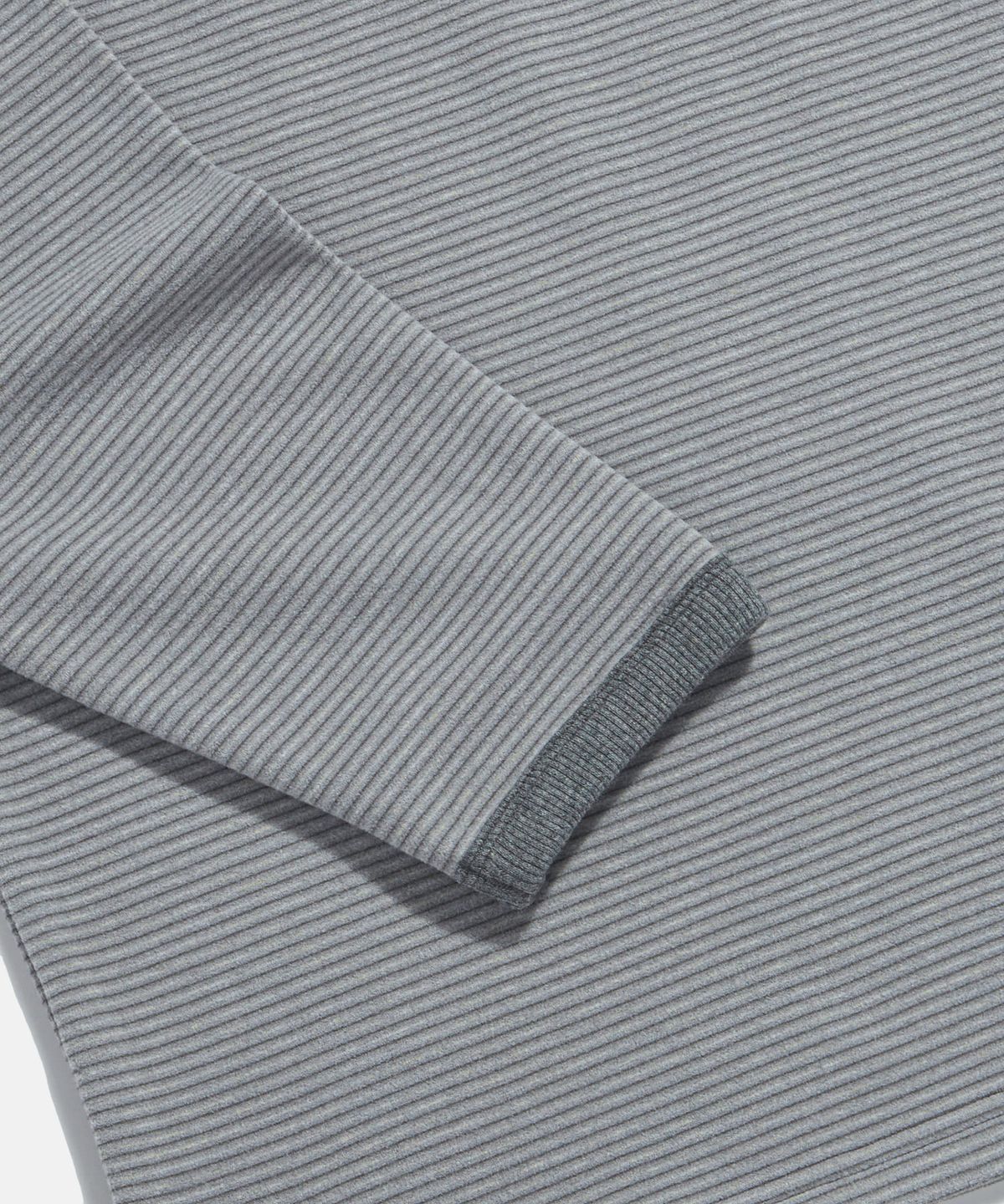 에스피오나지(ESPIONAGE) Stripe Fleece L/S Tee Grey