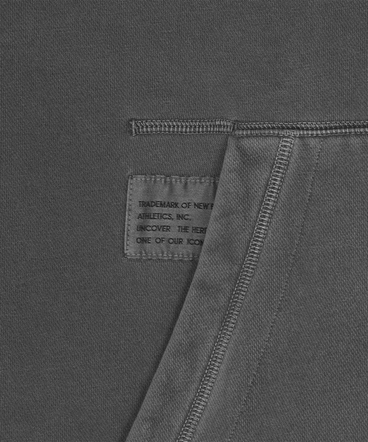 뉴발란스(NEW BALANCE) NBMDG41043 / UNI 플라잉 기모 다잉 후드집업 (D/CHARCOAL)