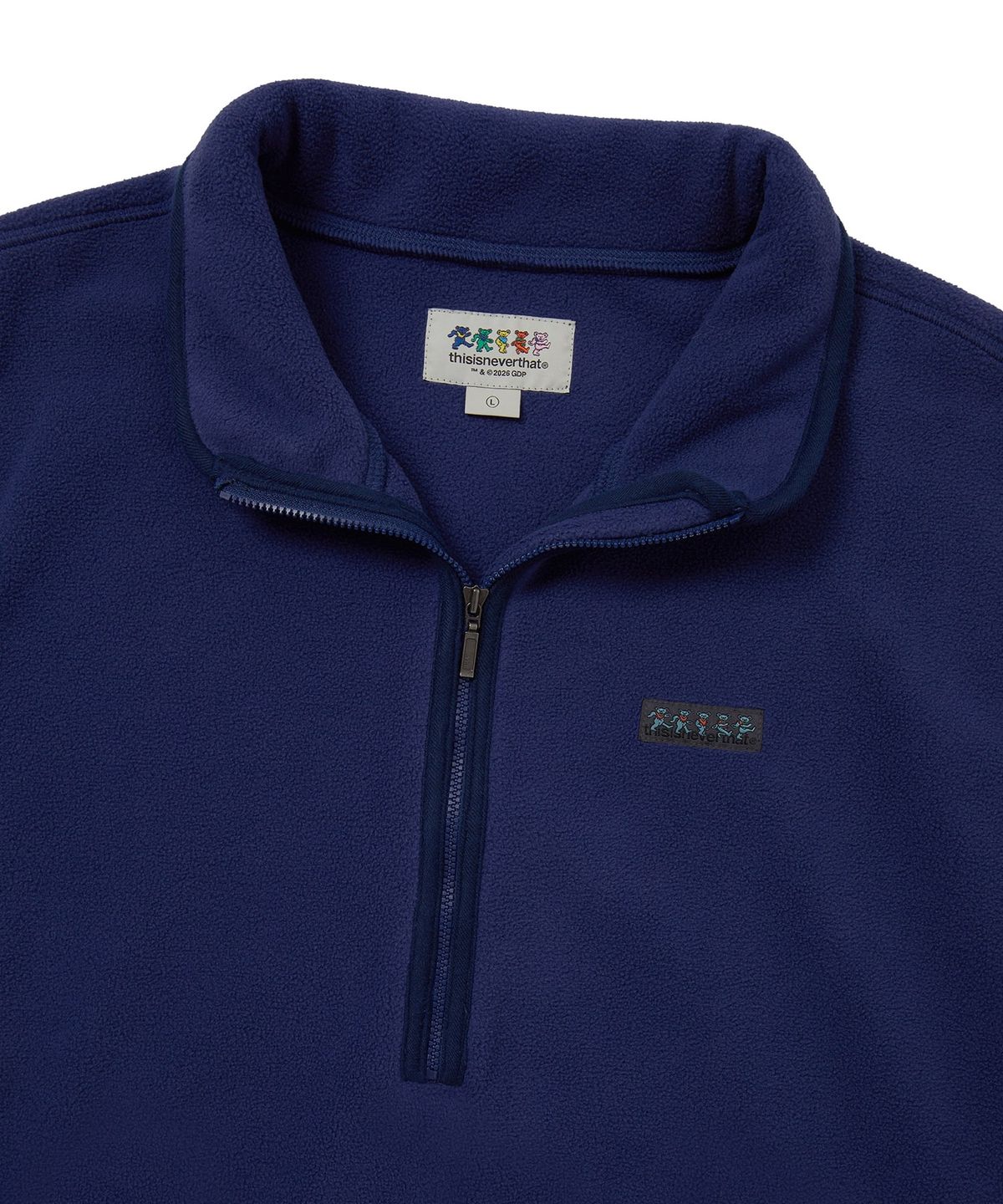 디스이즈네버댓(THISISNEVERTHAT) GD Fleece Pullover Navy