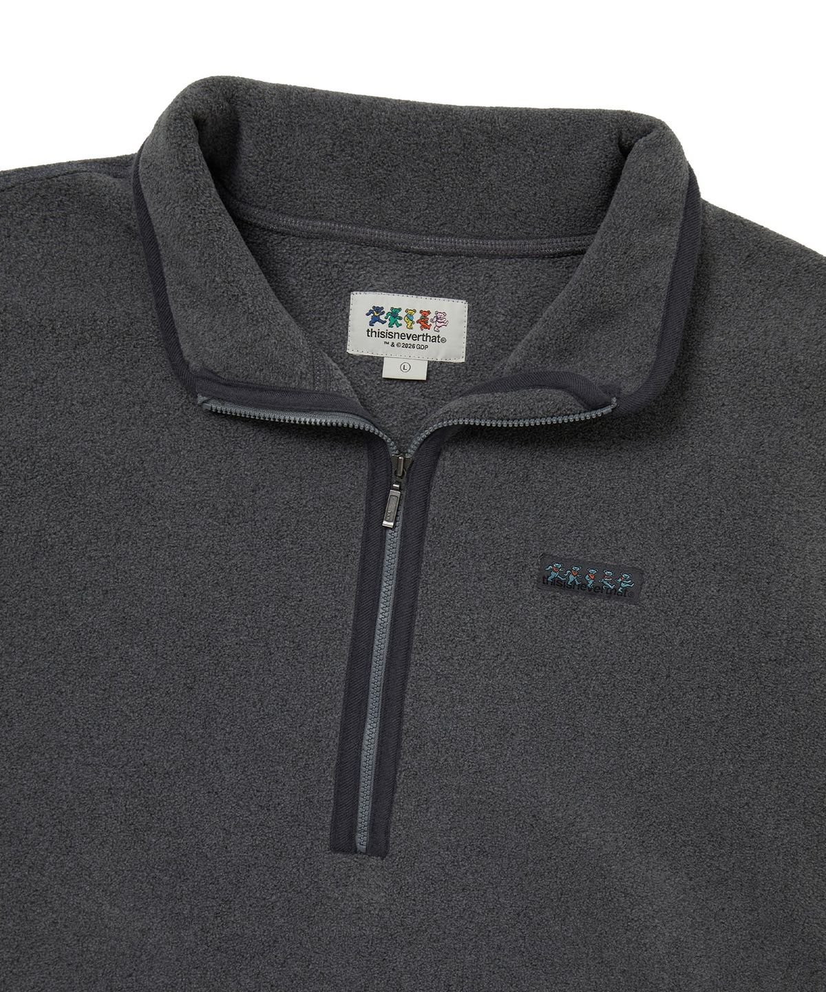 디스이즈네버댓(THISISNEVERTHAT) GD Fleece Pullover Heather Grey