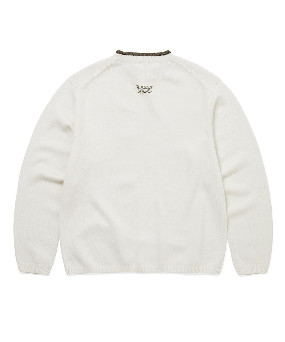 디스이즈네버댓(THISISNEVERTHAT) GD Mockneck Sweater Off White