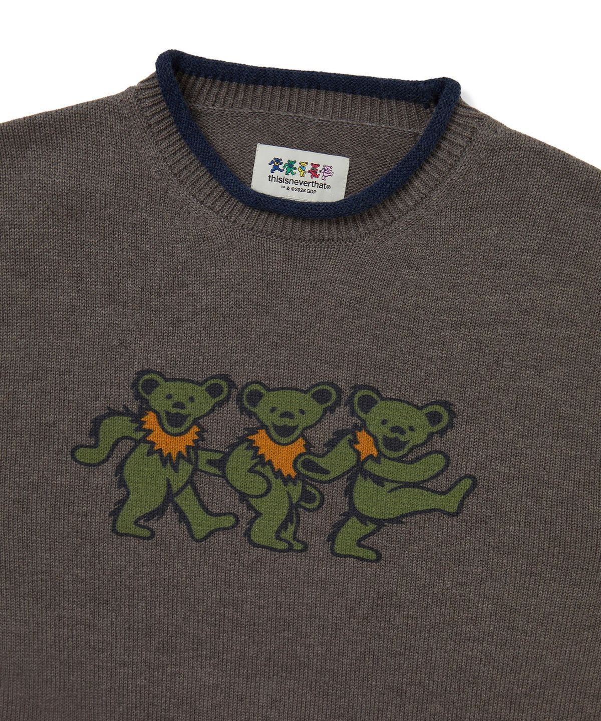 디스이즈네버댓(THISISNEVERTHAT) GD Mockneck Sweater Mud