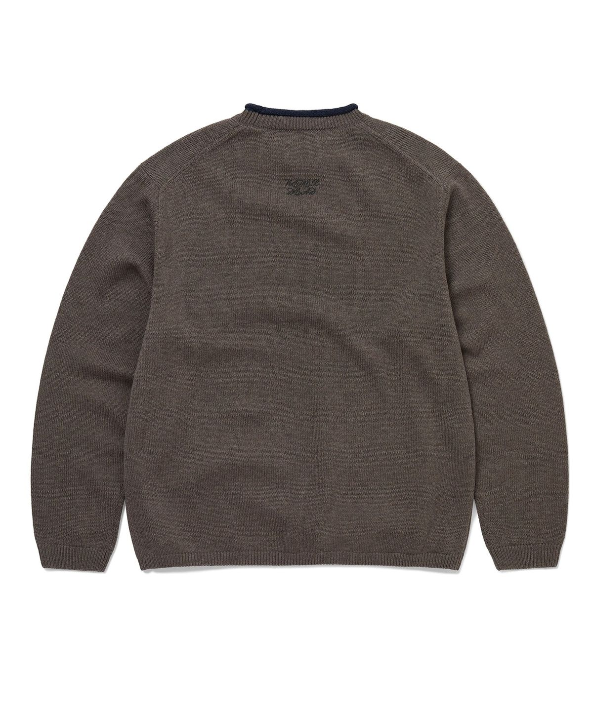디스이즈네버댓(THISISNEVERTHAT) GD Mockneck Sweater Mud