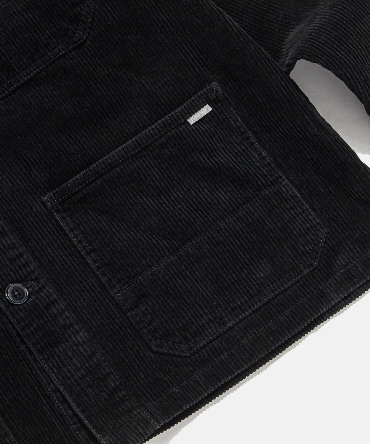 에스피오나지(ESPIONAGE) Corduroy French Work Jacket Ink Black