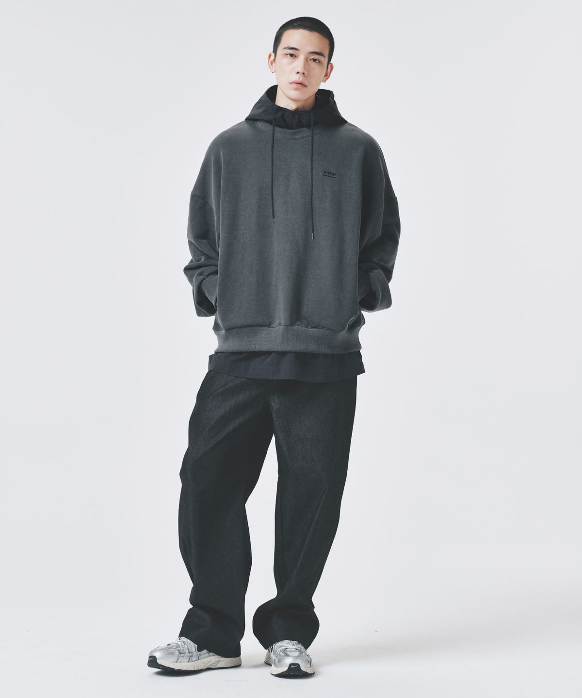 콜드블랭킷(COLD BLANKET) 바이오 피그 쭈리 후드 포켓 맨투맨 [노기모]