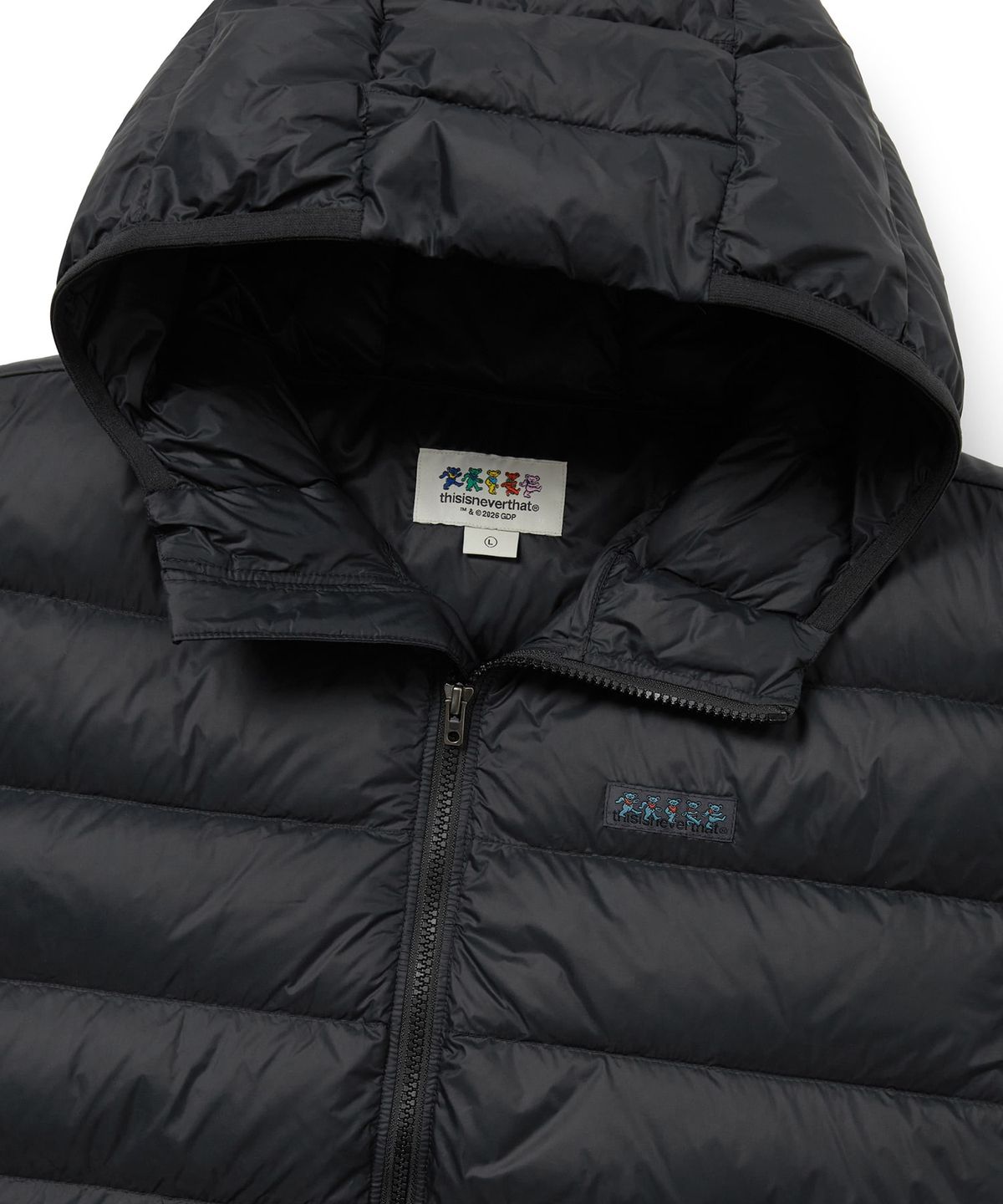디스이즈네버댓(THISISNEVERTHAT) GD Light Down Jacket Off Black