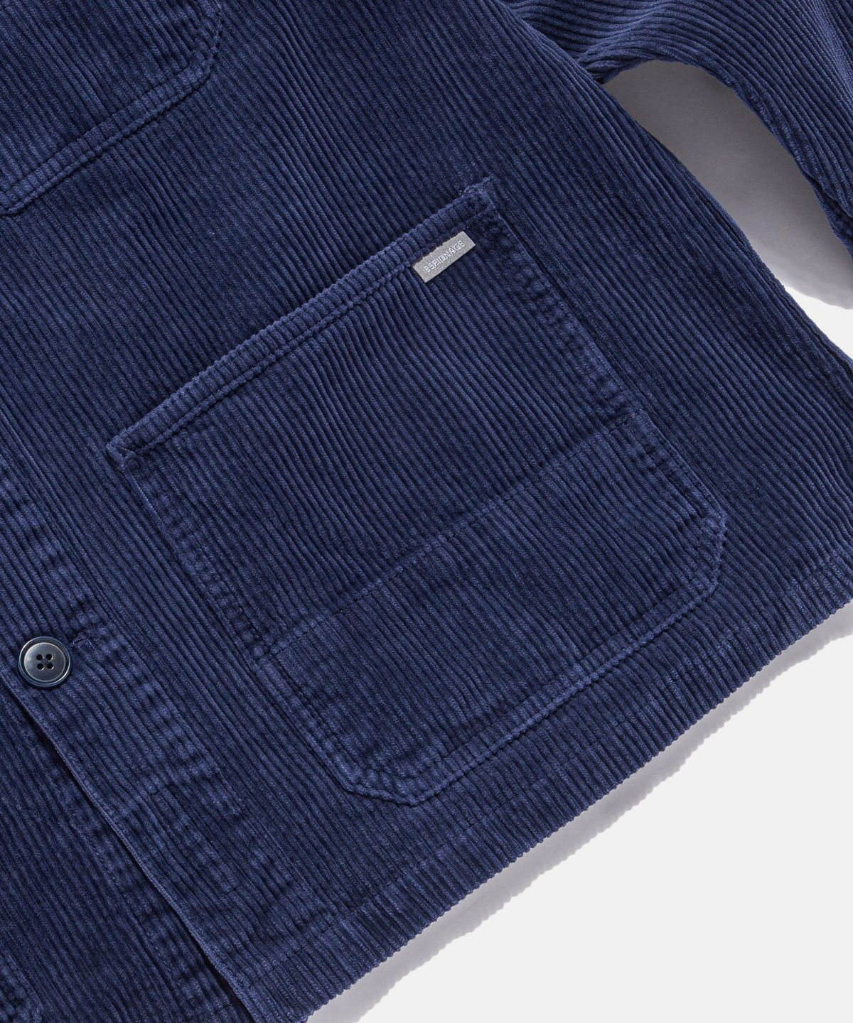 에스피오나지(ESPIONAGE) Corduroy French Work Jacket Dark Blue