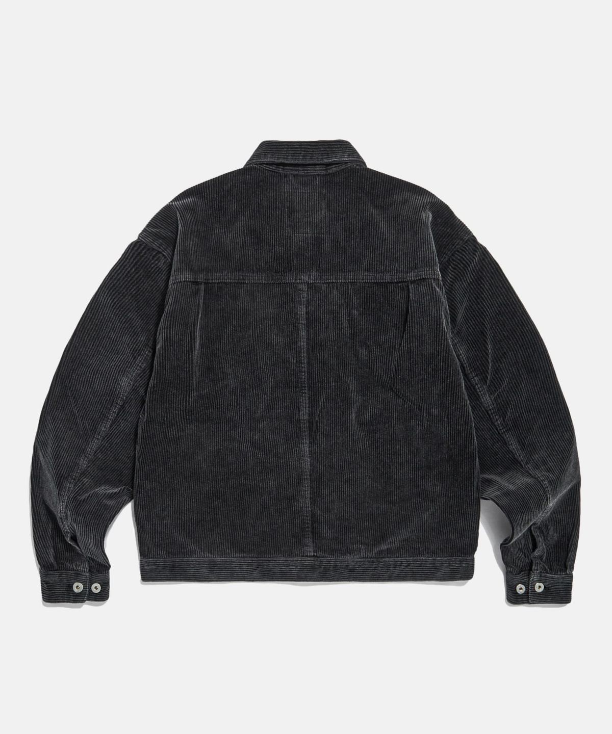 에스피오나지(ESPIONAGE) Type 1 Vintage Corduroy Trucker Jacket Washed Black