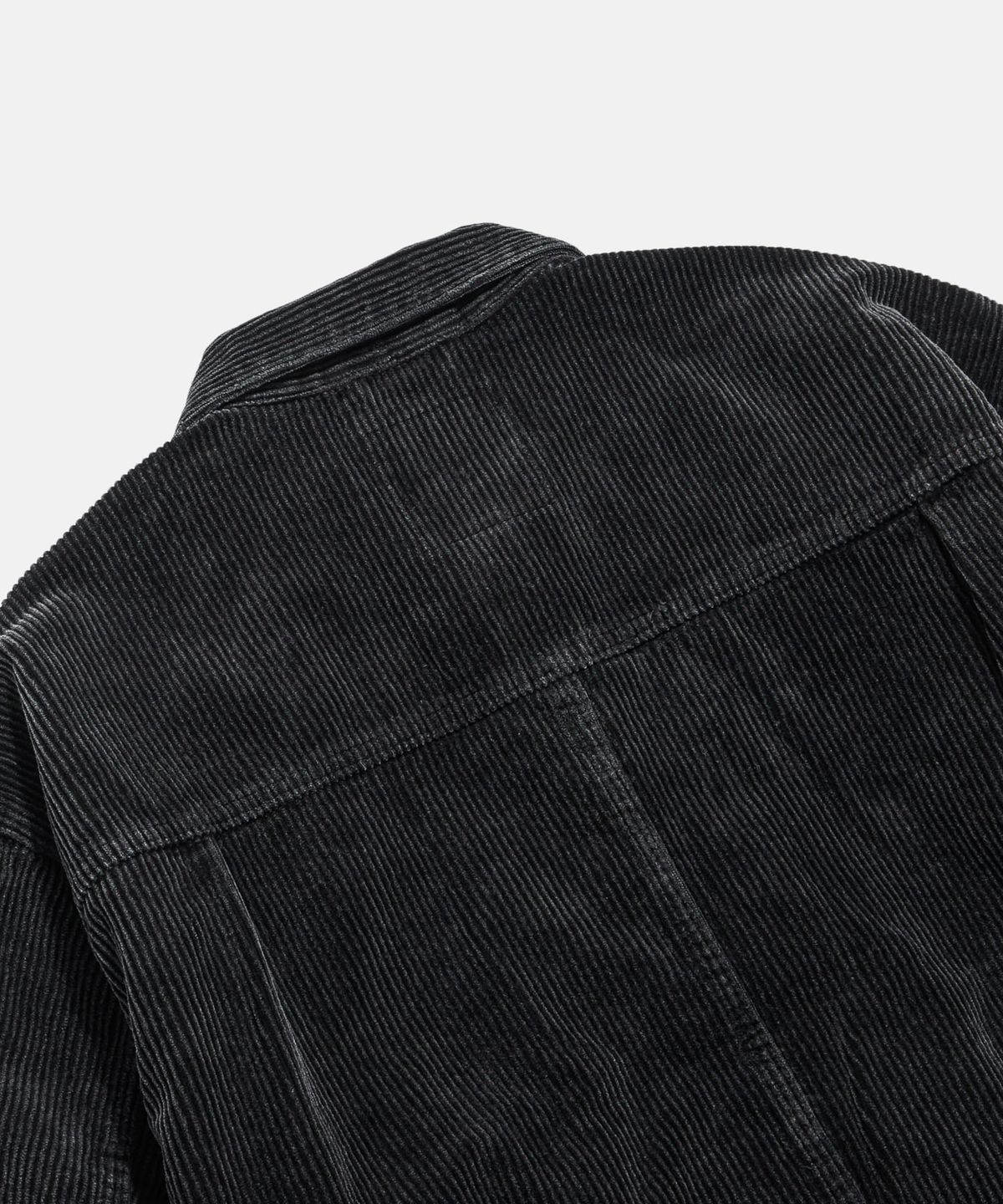 에스피오나지(ESPIONAGE) Type 1 Vintage Corduroy Trucker Jacket Washed Black
