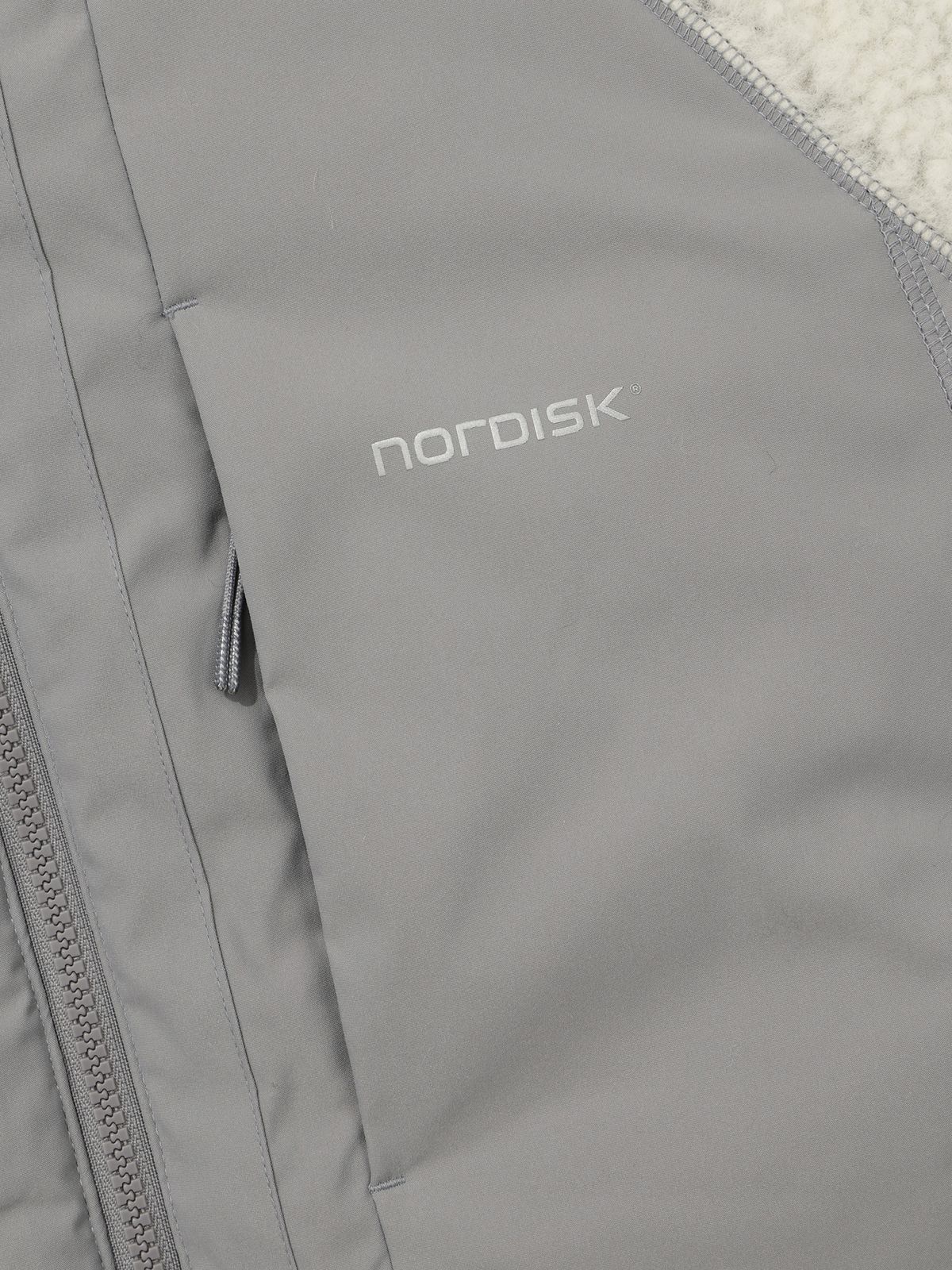노르디스크(NORDISK) WOOL 플리스 자켓 - U_Ivory
