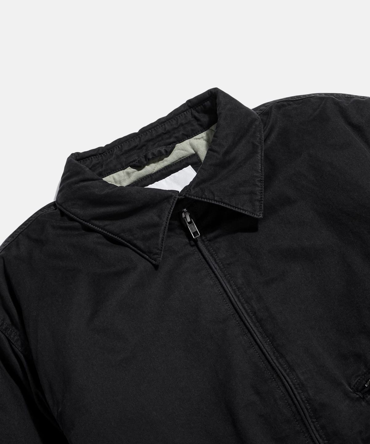 에스피오나지(ESPIONAGE) Insulated Washed Cotton Blouson Black