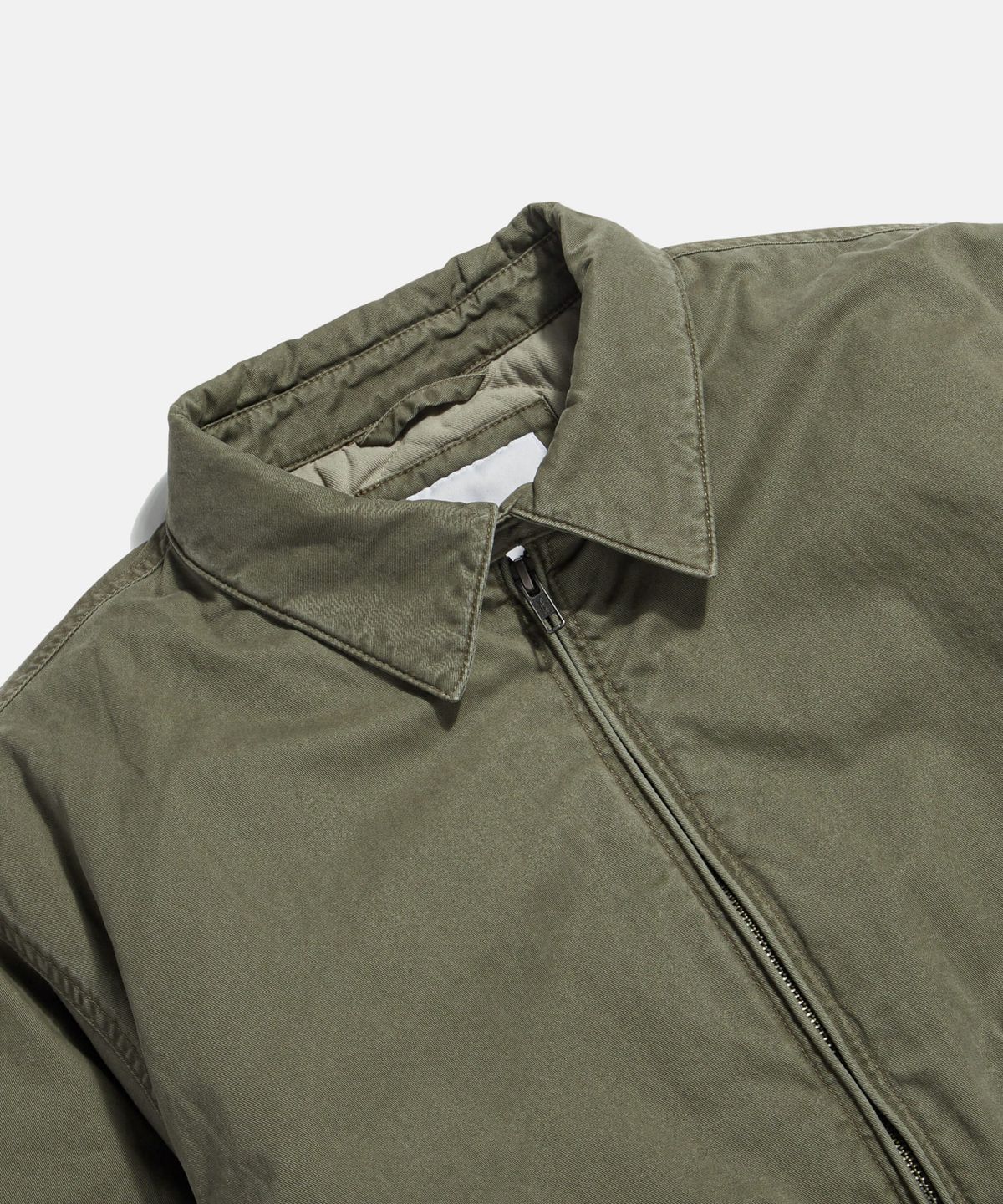 에스피오나지(ESPIONAGE) Insulated Washed Cotton Blouson Olive