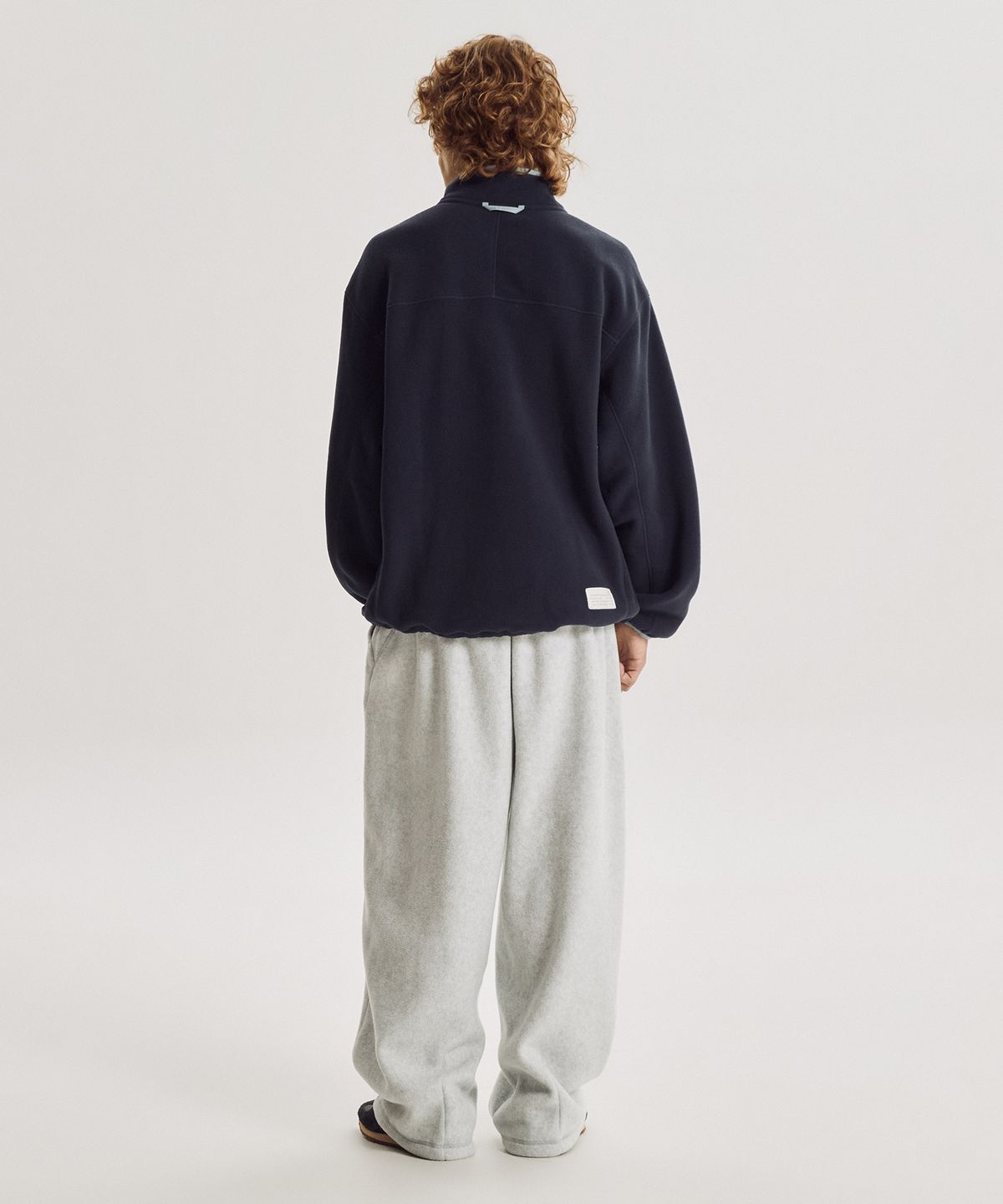 뉴발란스(NEW BALANCE) NBMLG41903 / UNI 플라잉 AEROHEAT 플리스 2WAY 와이드 팬츠 (OATMEAL)