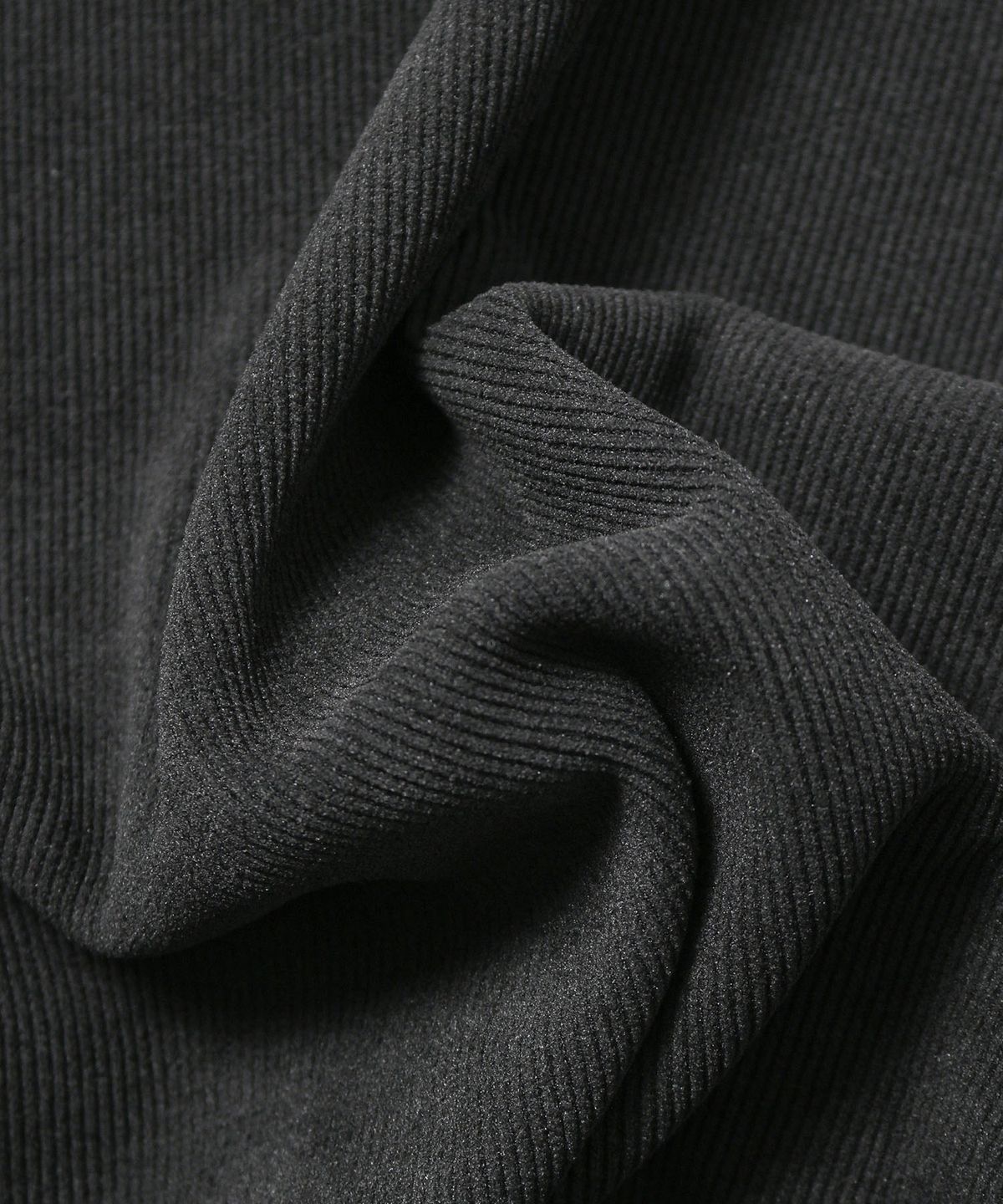 애드호크(ADHOC) 남성 골지 절개 스웨트셔츠 (BLACK) (HCBLTA1)