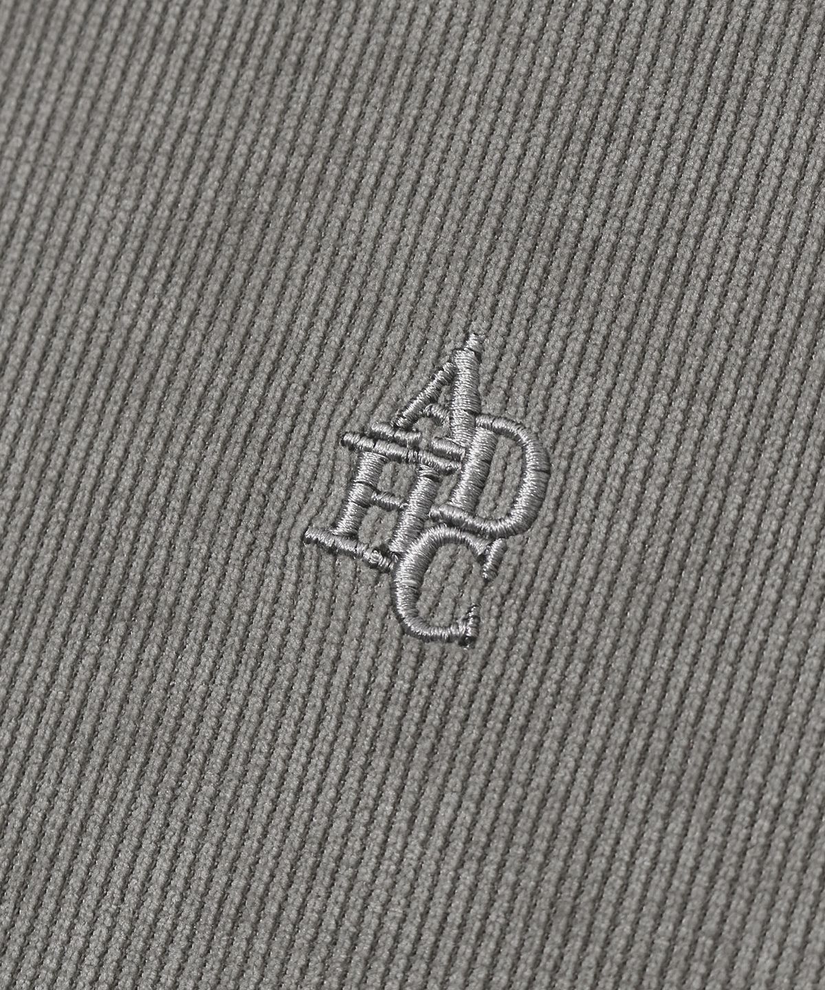 애드호크(ADHOC) 남성 골지 절개 스웨트셔츠 (LT-KHAKI) (HCBLTA1)