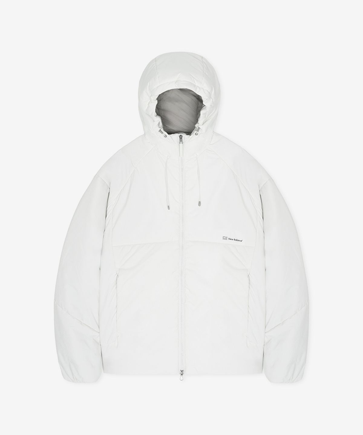 뉴발란스(NEW BALANCE) NBNQG41933 / UNI 헤리티지 클라우드 후드 패딩 자켓 (CREAM)