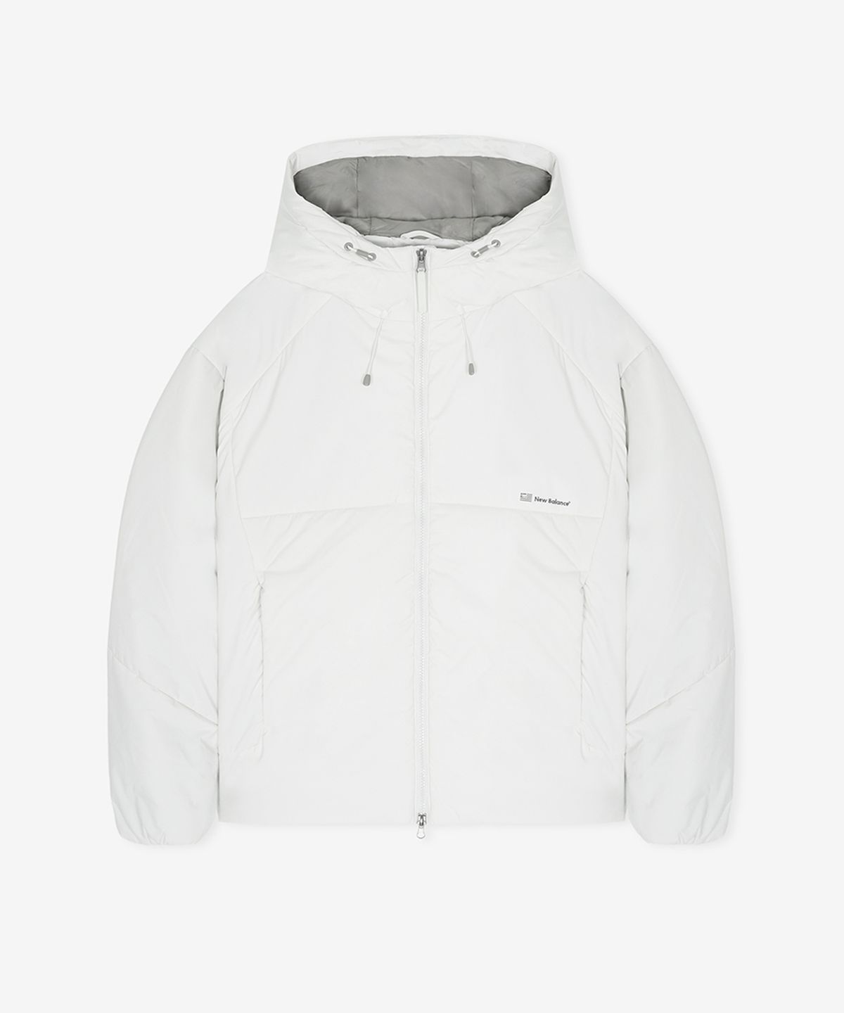 뉴발란스(NEW BALANCE) NBNQG41933 / UNI 헤리티지 클라우드 후드 패딩 자켓 (CREAM)